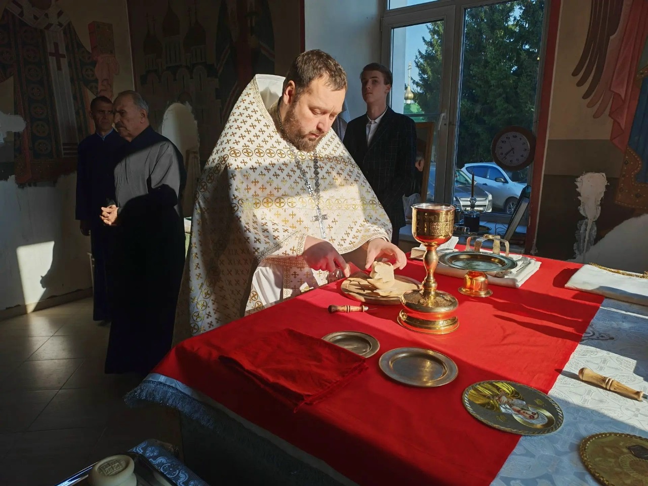 Празднование Преображения Господня