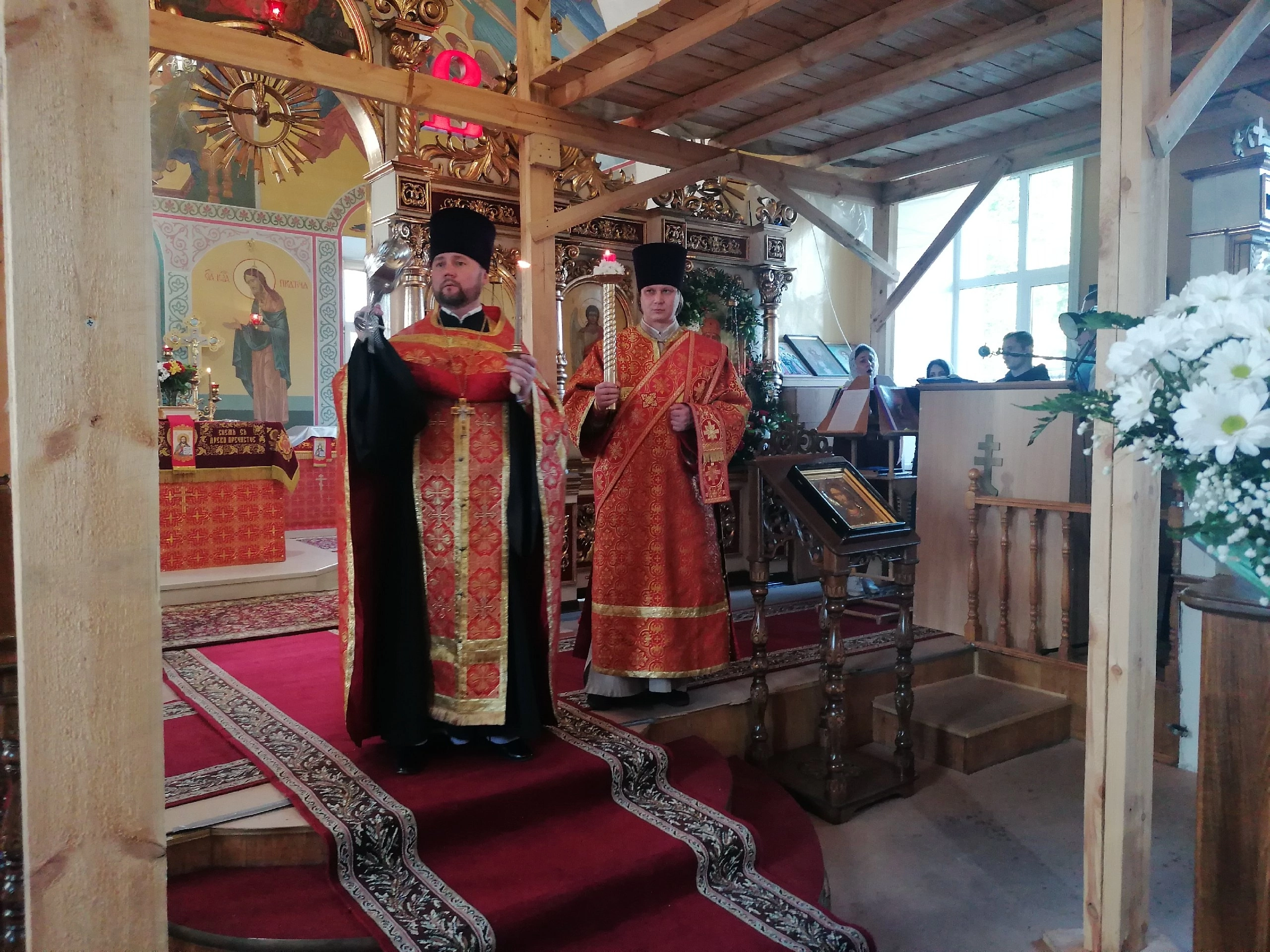 Всенощное бдение в канун престольного праздника нашего храма 