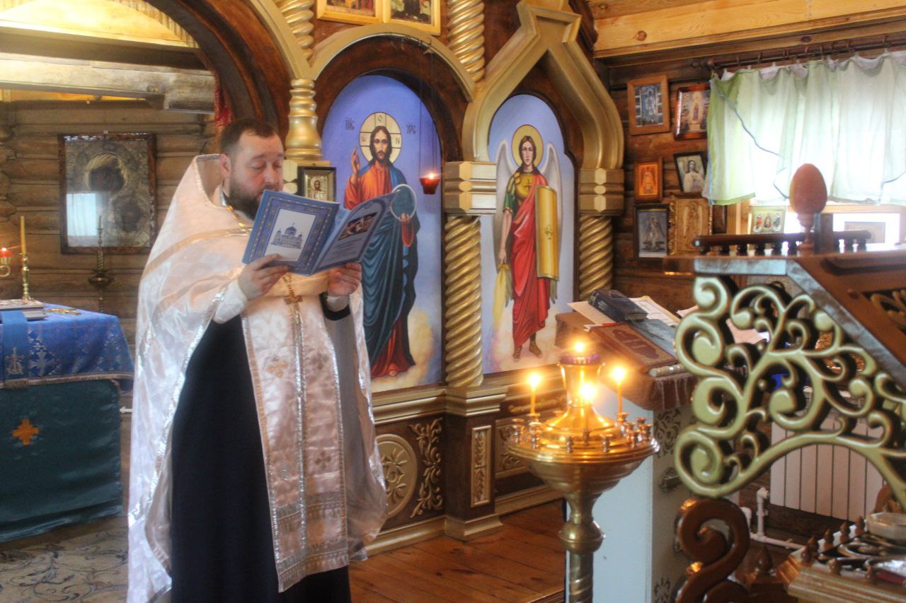 Протоиерей Антоний Шварёв поздравил осужденных ИК-7 с Рождеством Христовым