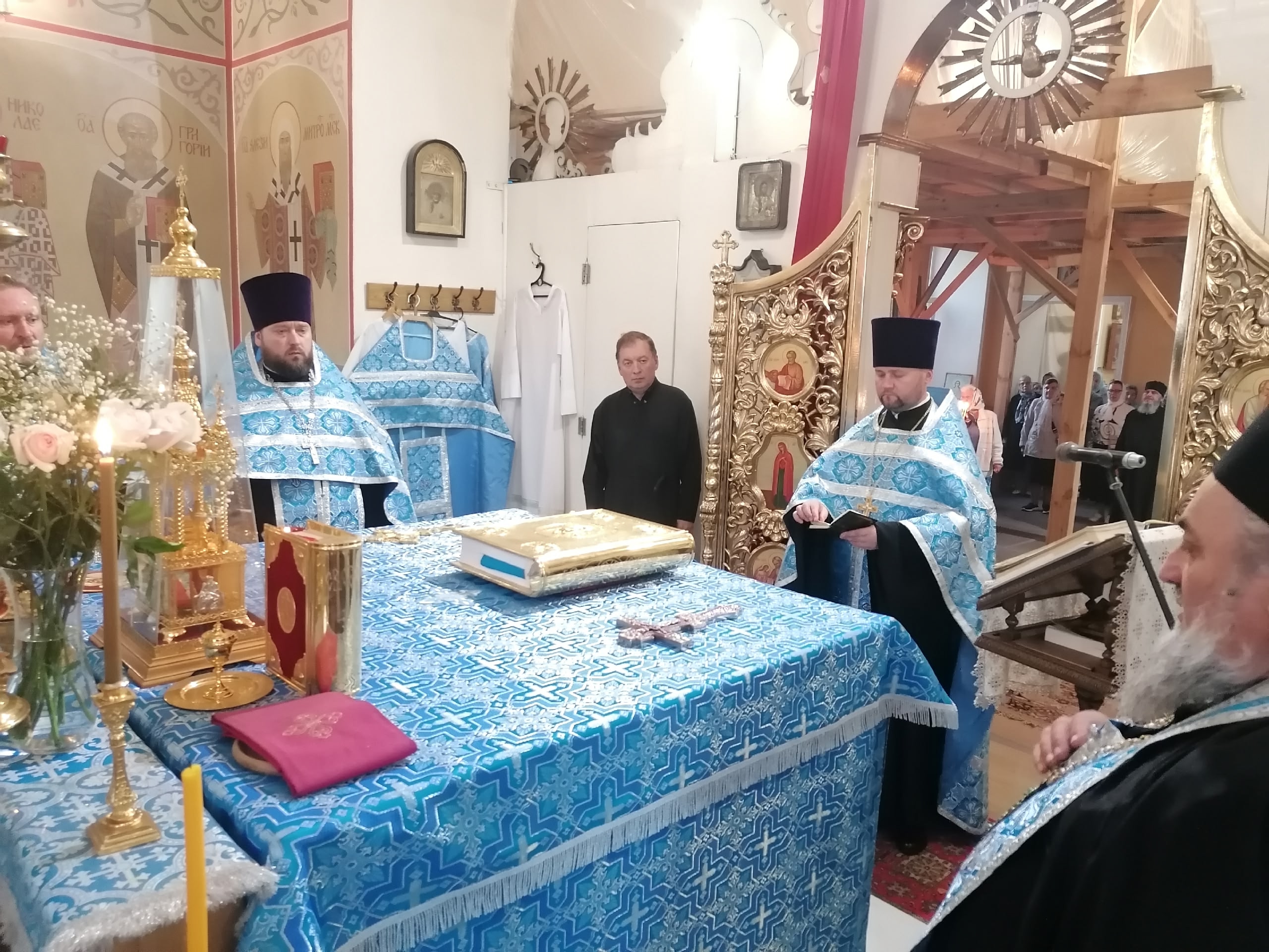 Всенощное бдение в канун праздника Рождества Пресвятой Богородицы