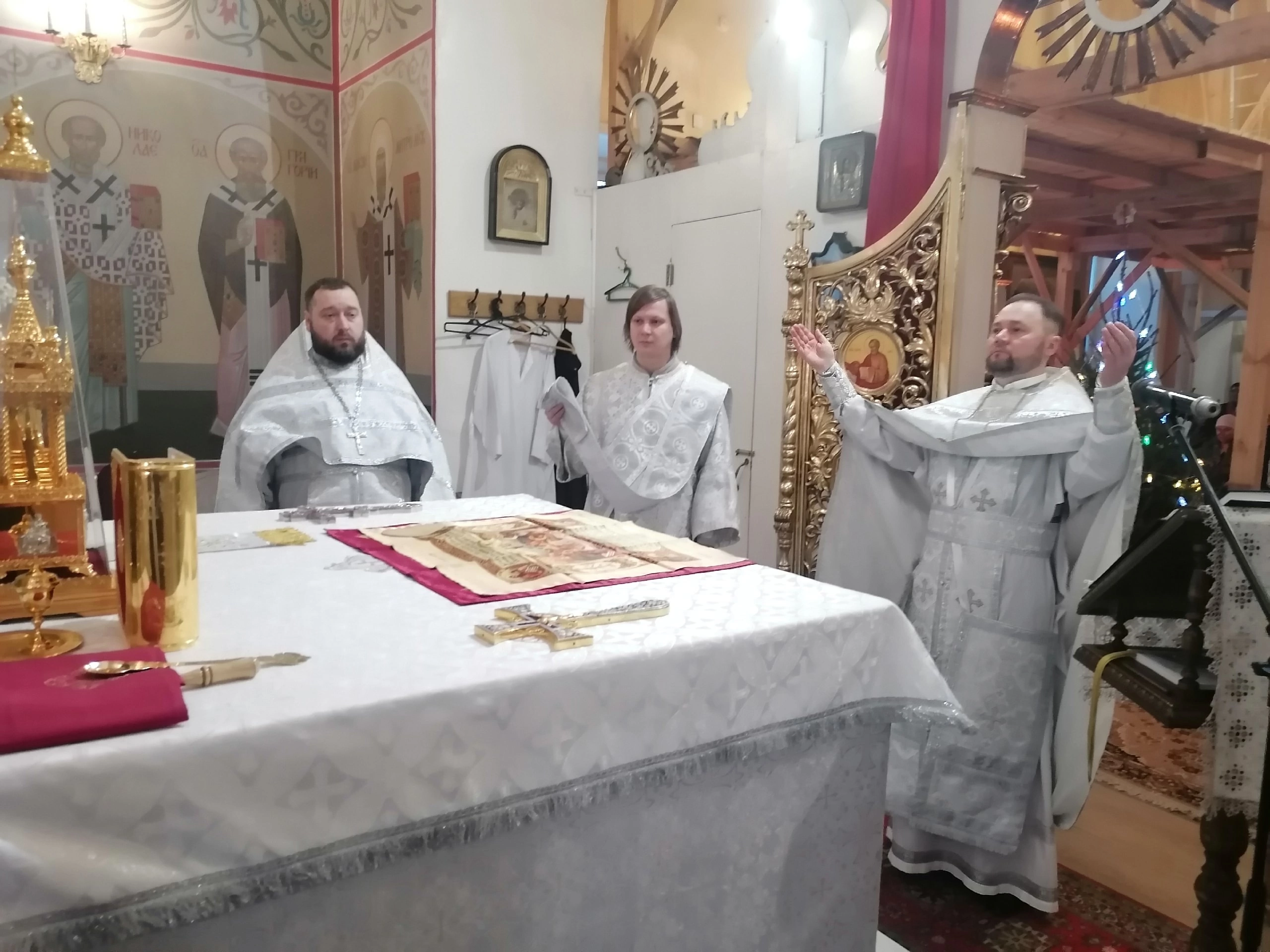 Богослужения в праздник Обрезание Господне