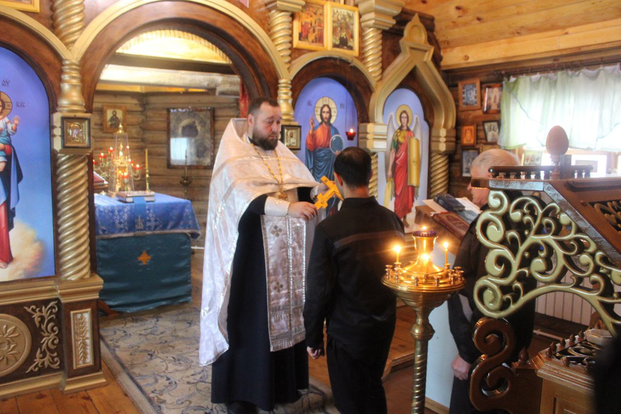 Протоиерей Антоний Шварёв поздравил осужденных ИК-7 с Рождеством Христовым