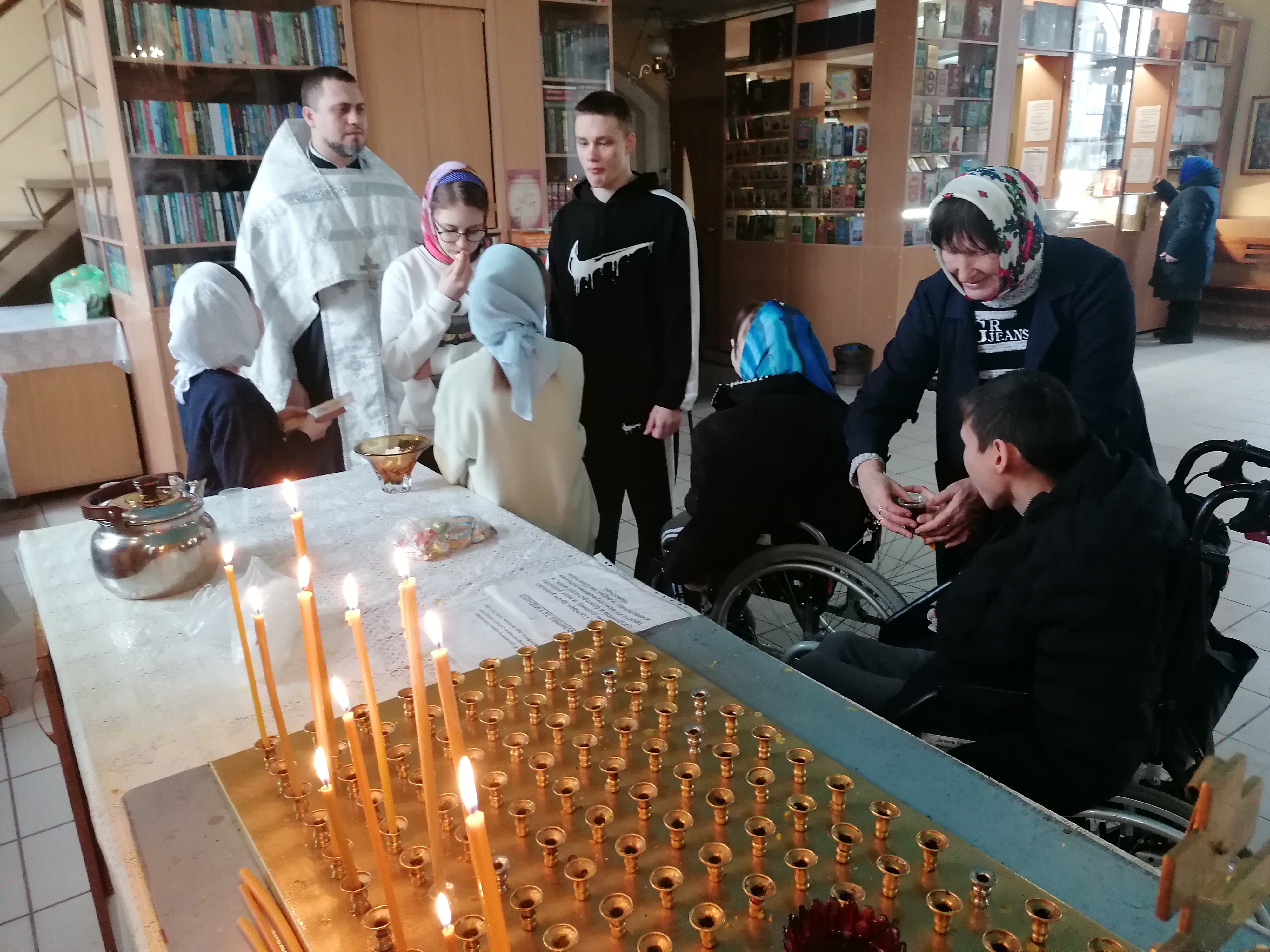 Состоялась духовно-просветительская встреча детей со священником