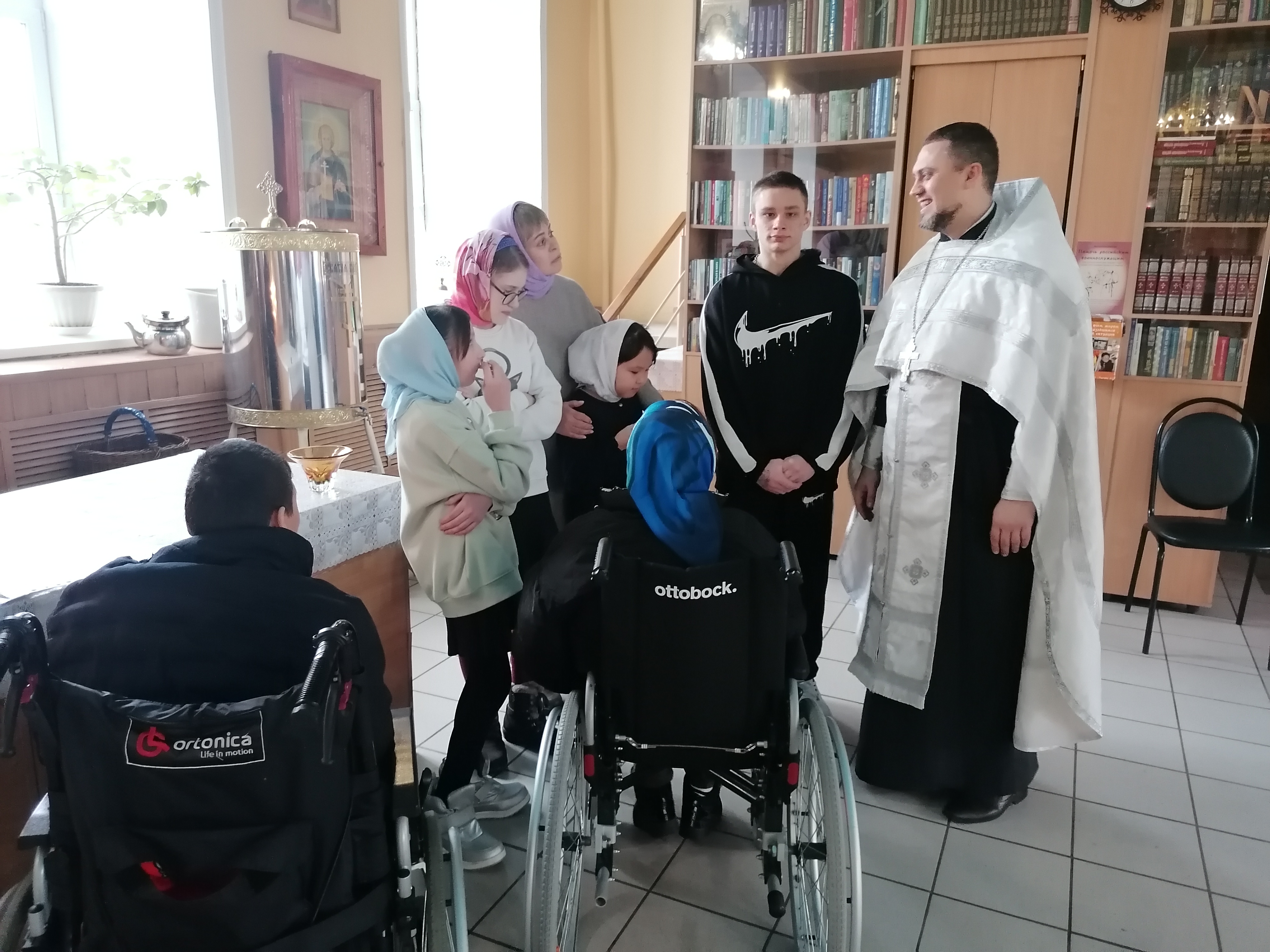 Состоялась духовно-просветительская встреча детей со священником