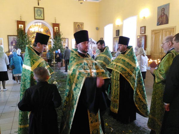 Всенощное бдение накануне дня святой Троицы