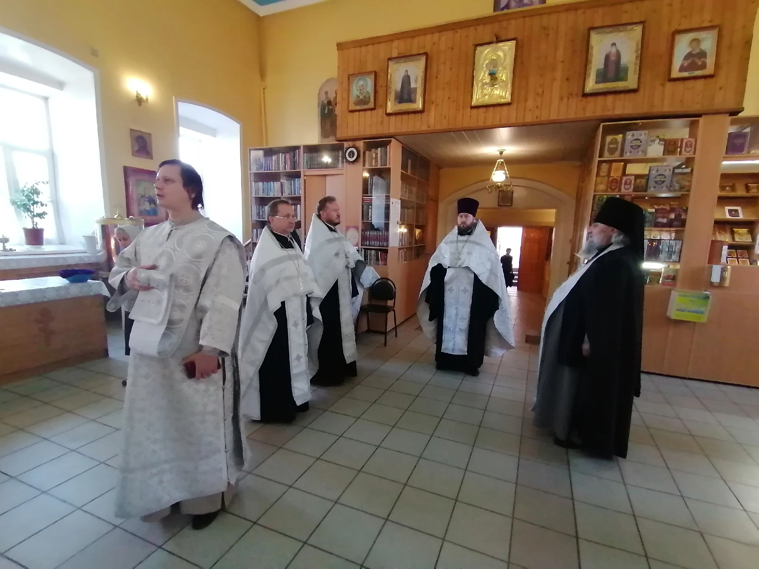 Всенощное бдение в канун праздника Вознесения Господня 