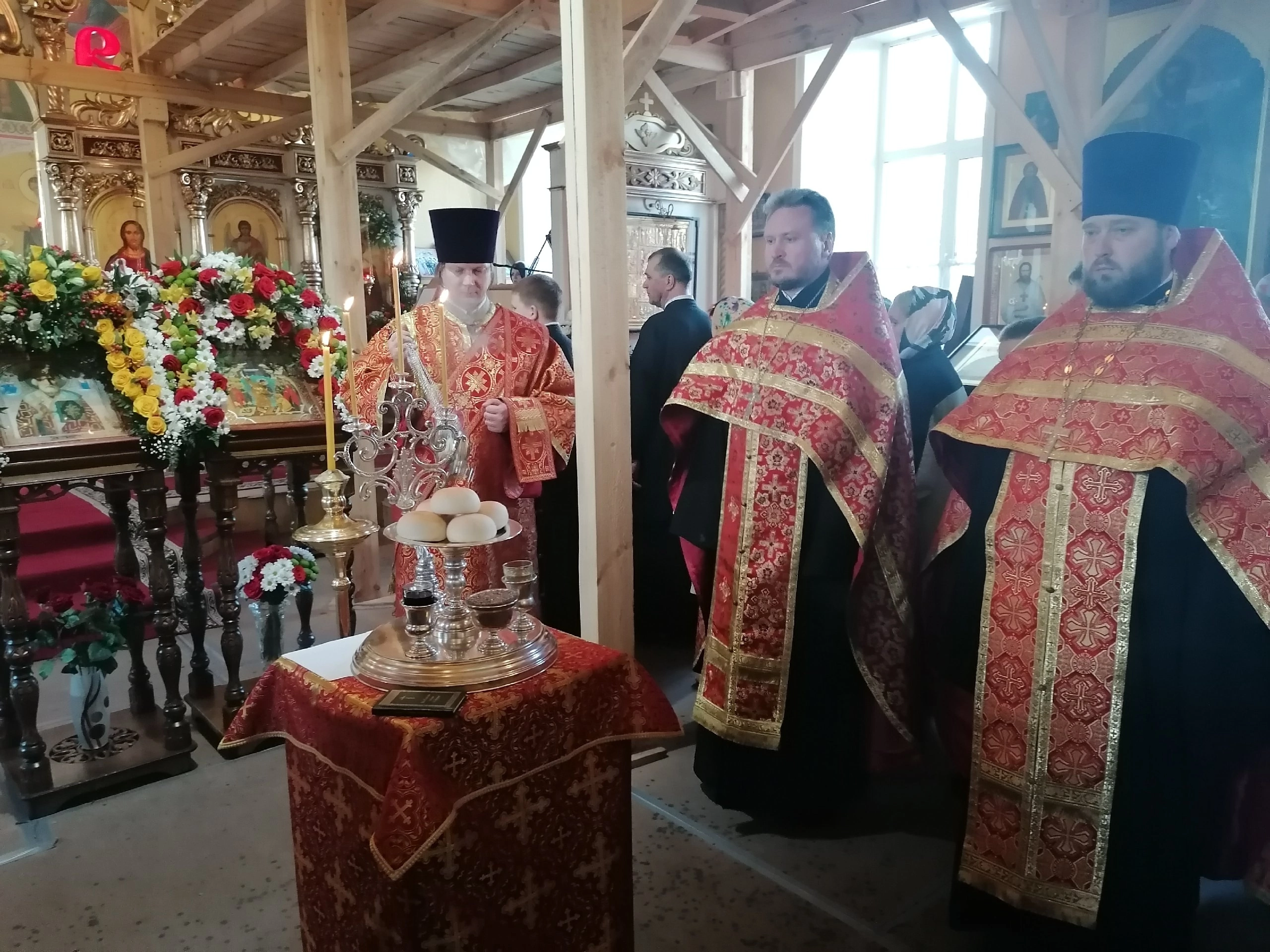 Всенощное бдение в канун престольного праздника нашего храма 