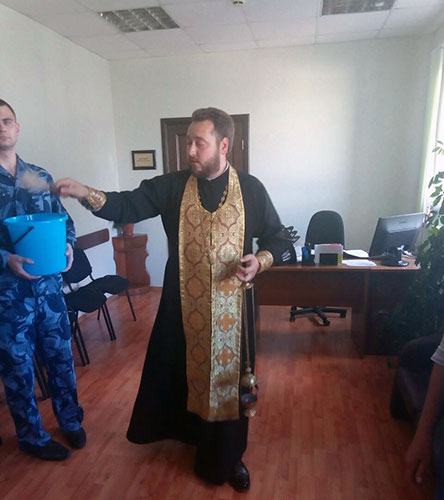 В УФСИН России по Пензенской области освятили служебные помещения.