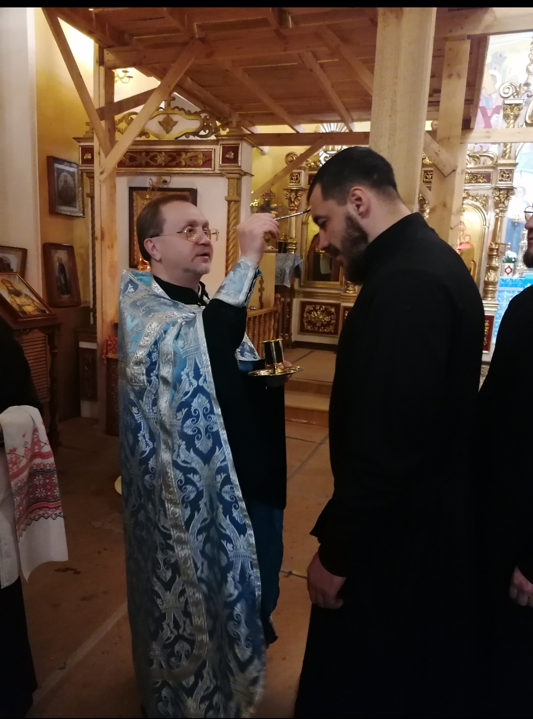 Всенощное бдение в канун праздника Сретение Господне