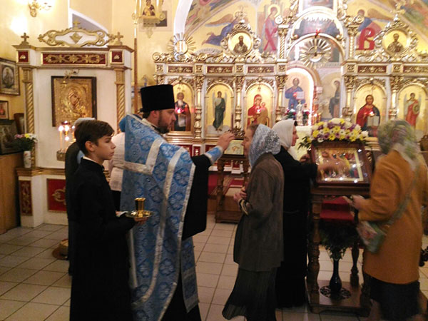 Всенощное бдение накануне Недели 20-ой по Пятидесятнице и праздника Покрова Пресвятой Богородицы