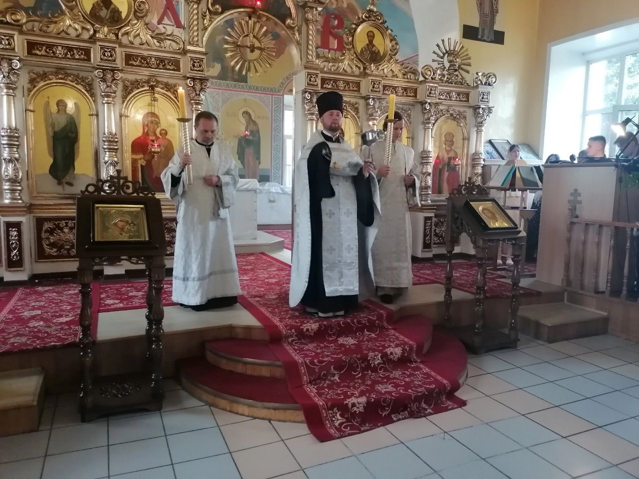 Всенощное бдение в канун праздника Вознесения Господня 