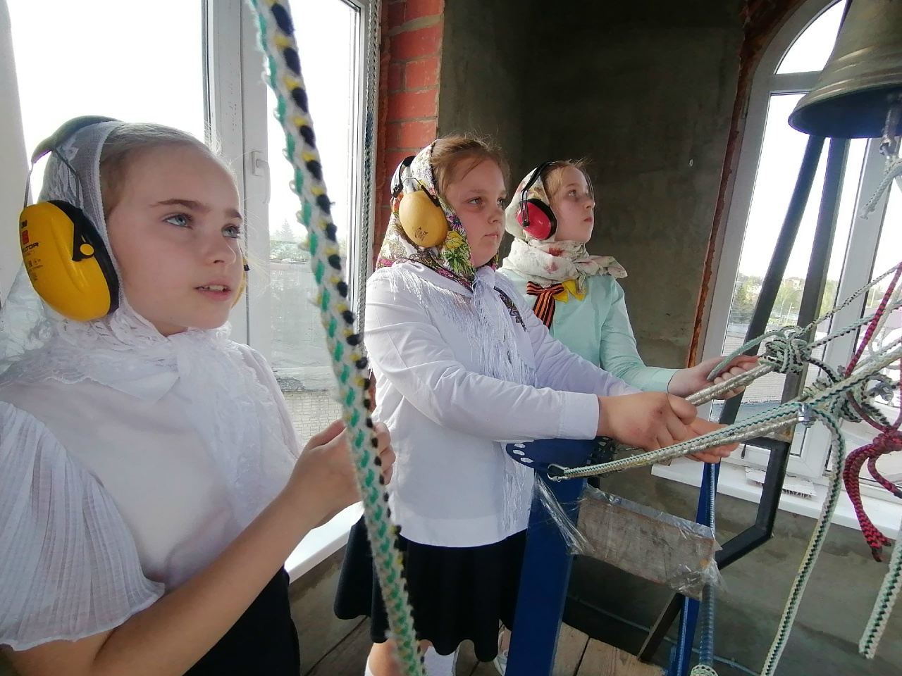 Встреча священника с учениками средней школы №60