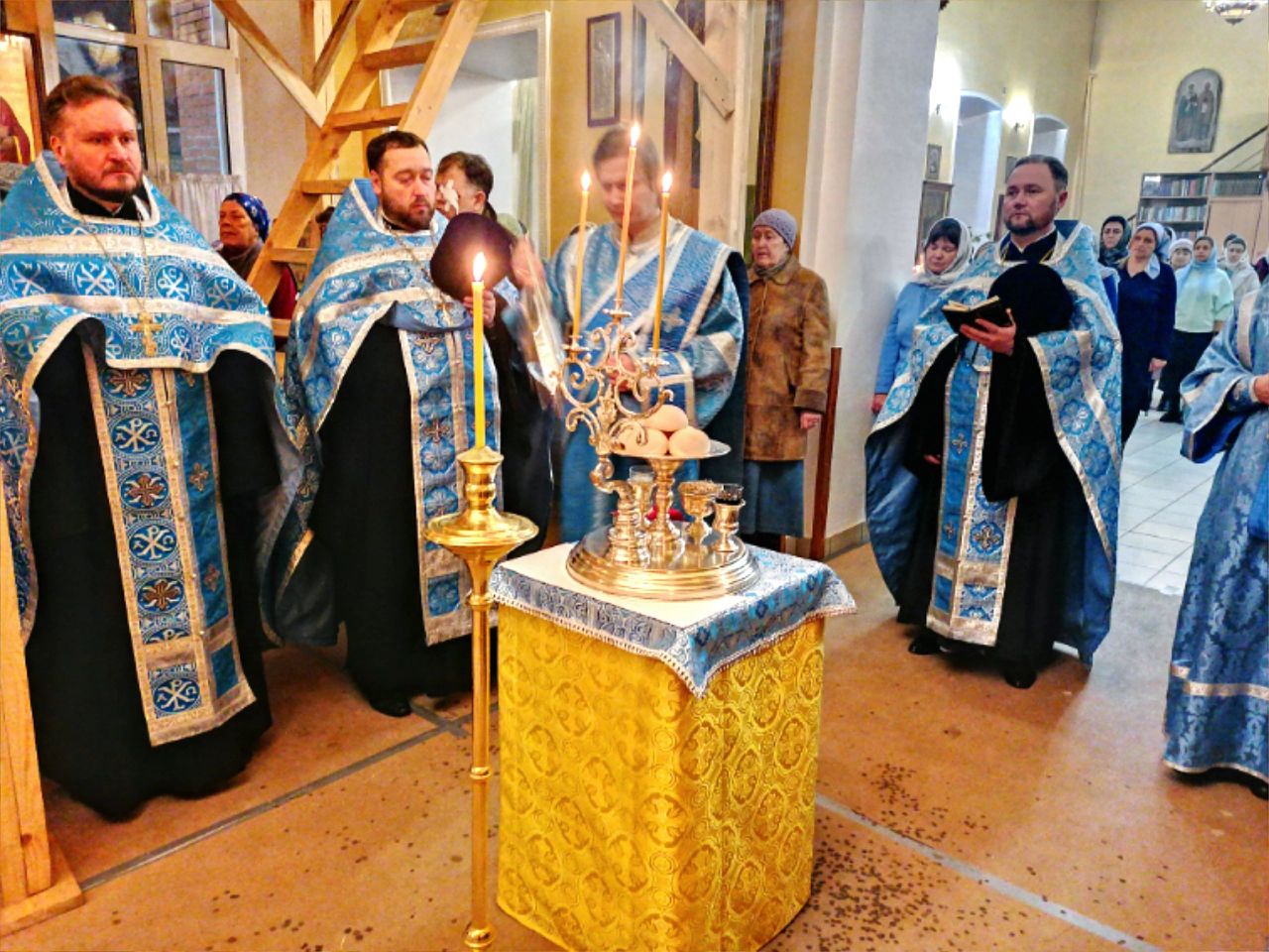 Всенощное бдение в канун празднования Введения во храм Пресвятой Богородицы