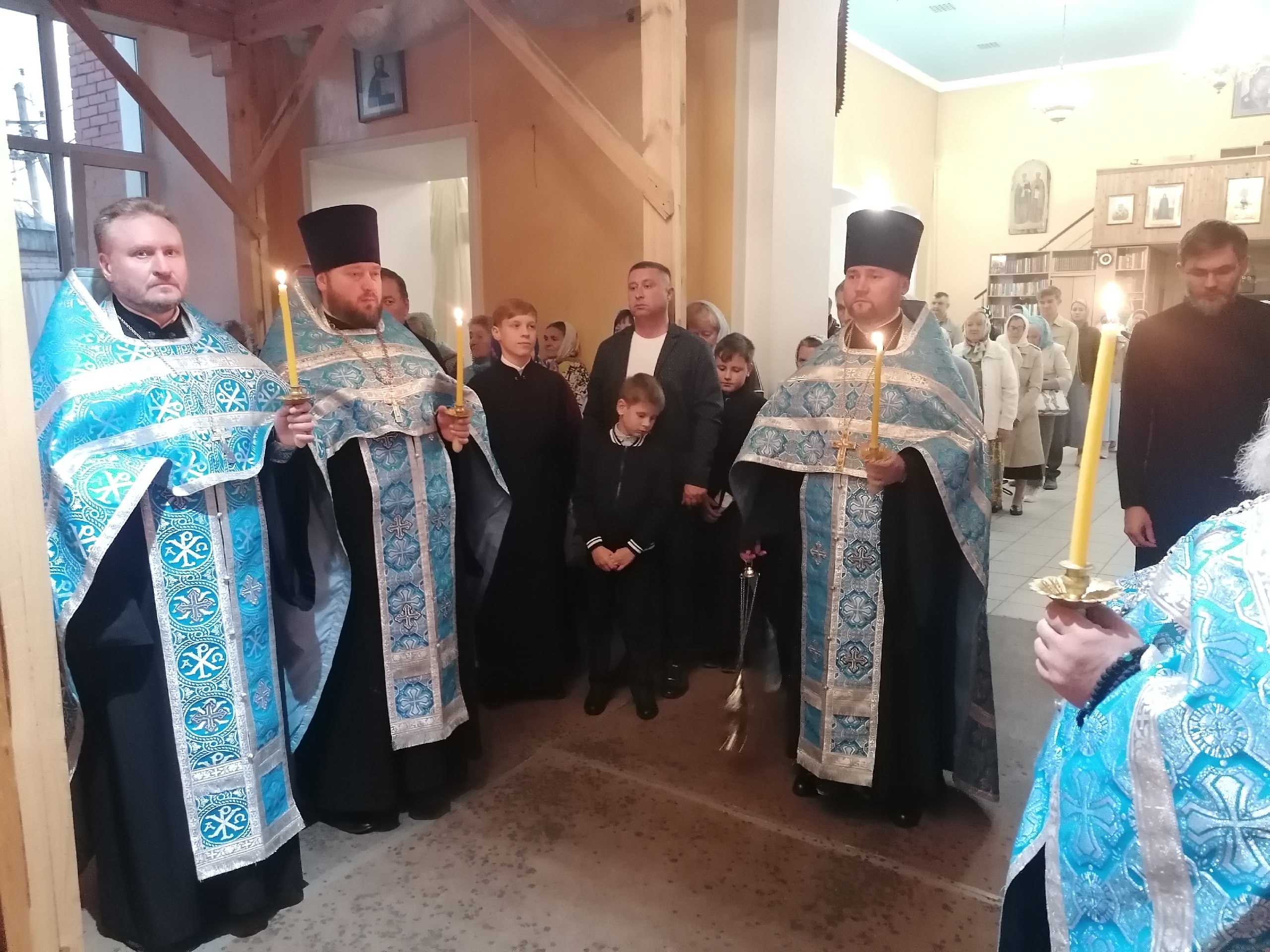 Всенощное бдение в канун праздника Рождества Пресвятой Богородицы