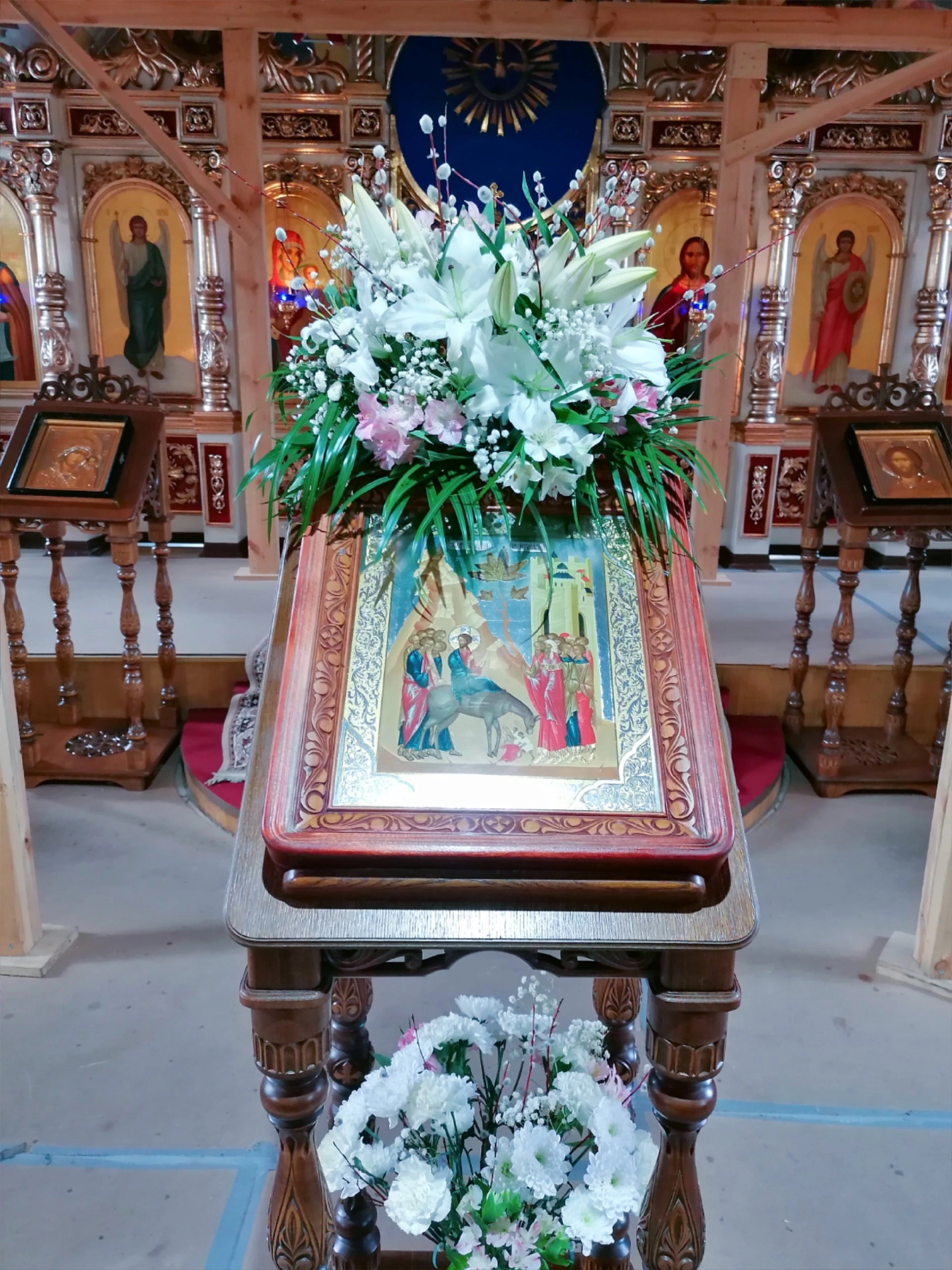 Всенощное бдение в канун Входа Господня в Иерусалим