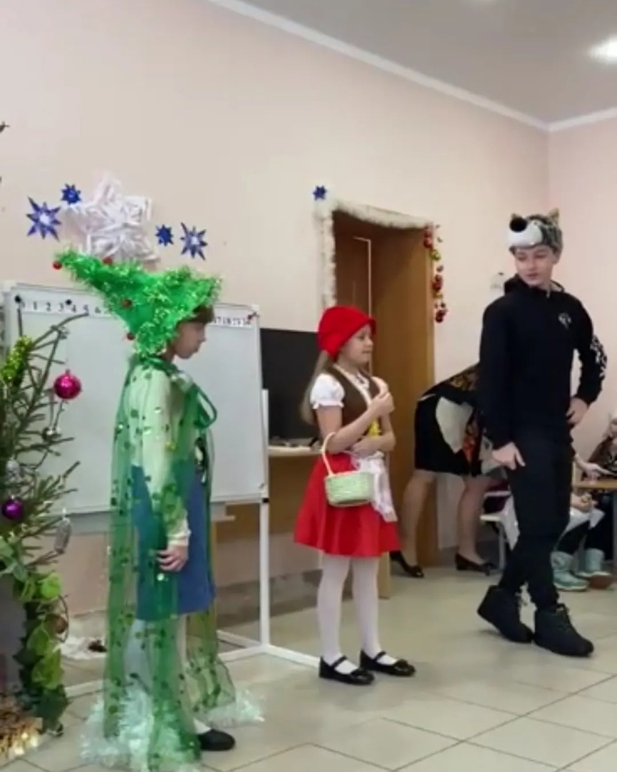 Рождественское выступление детей из храма мученицы Татьяны при ПГУАС