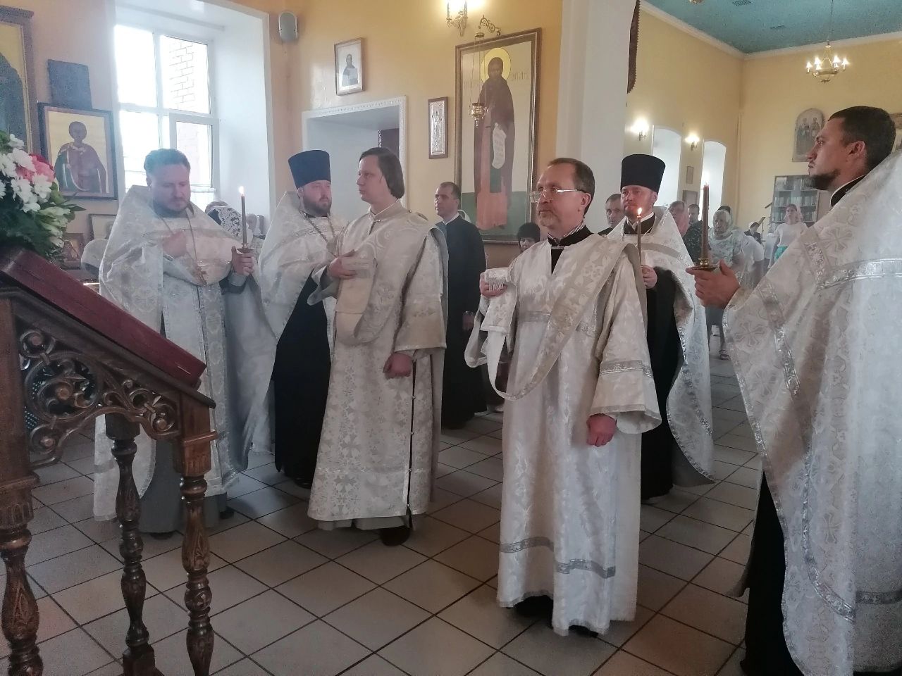 Всенощное бдение в канун праздника Вознесения Господня 