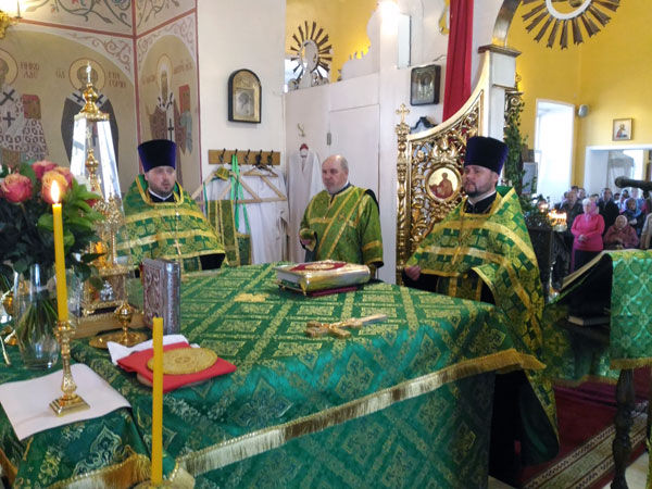 Всенощное бдение накануне дня святой Троицы