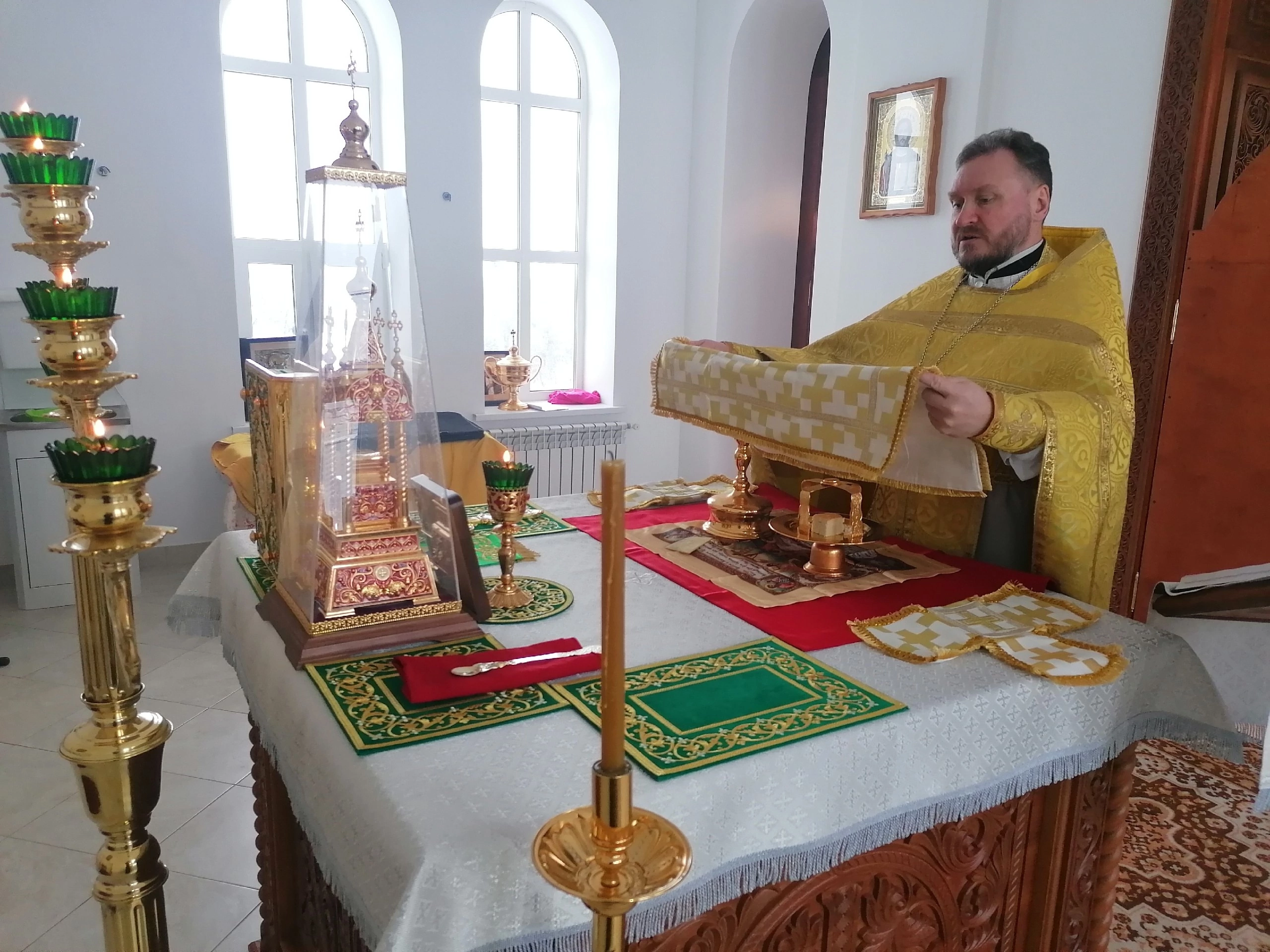 Паломническая поездка в Михайло-Архангельский храм с. Кочетовка 