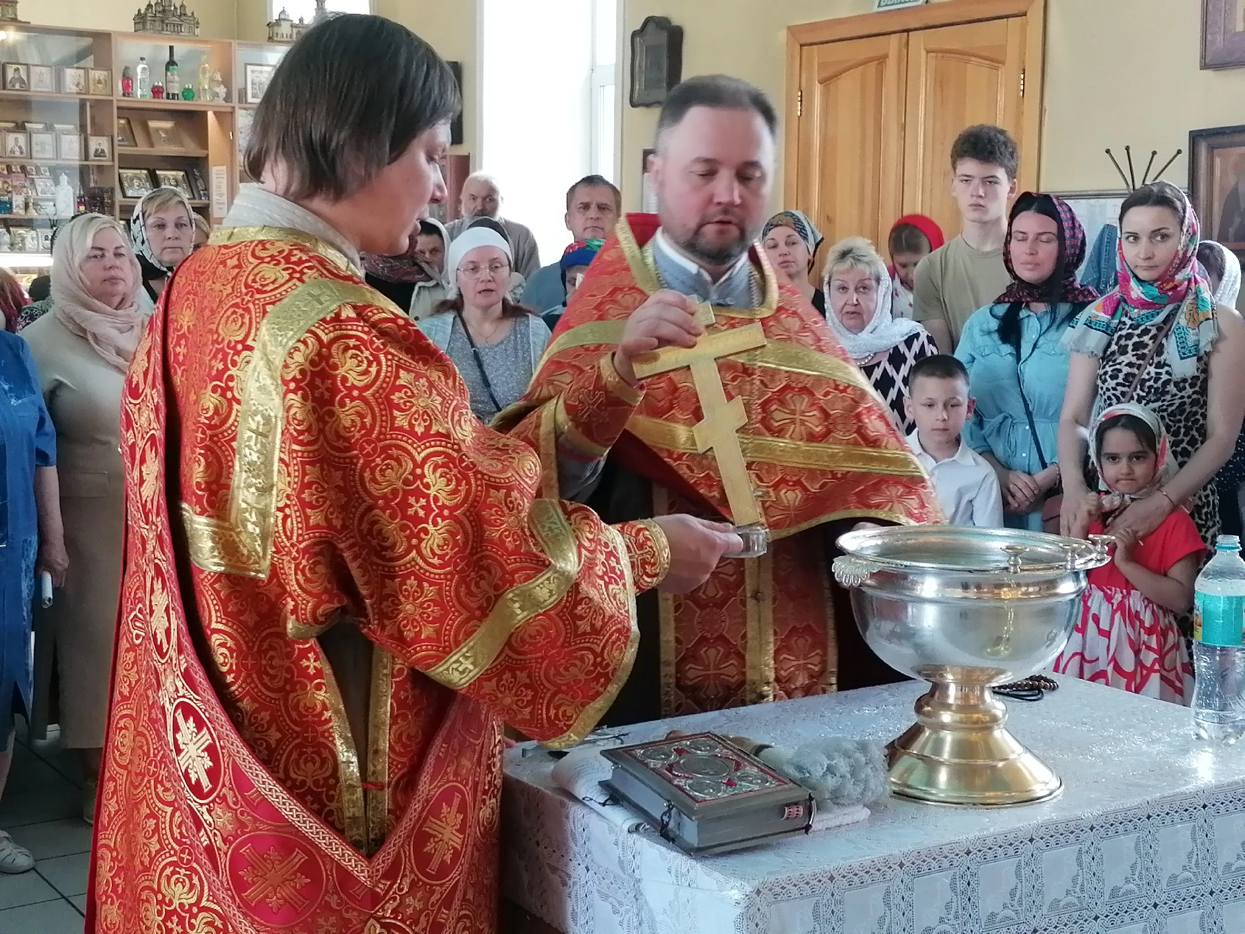 Богослужения в Неделю о слепом 