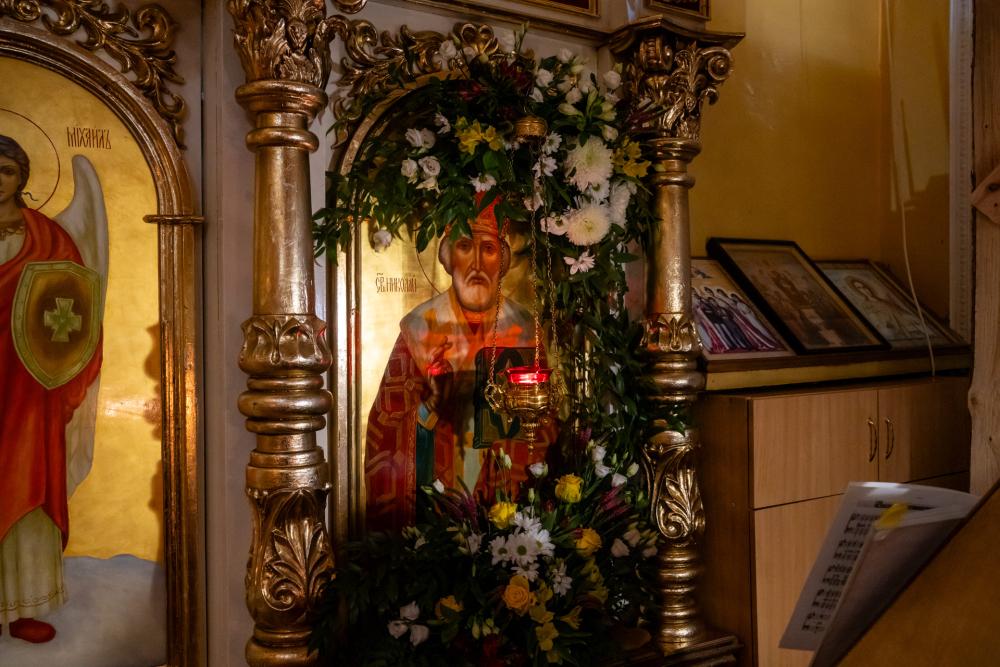 В канун престольного праздника митрополит Серафим совершил всенощное бдение в нашем храме