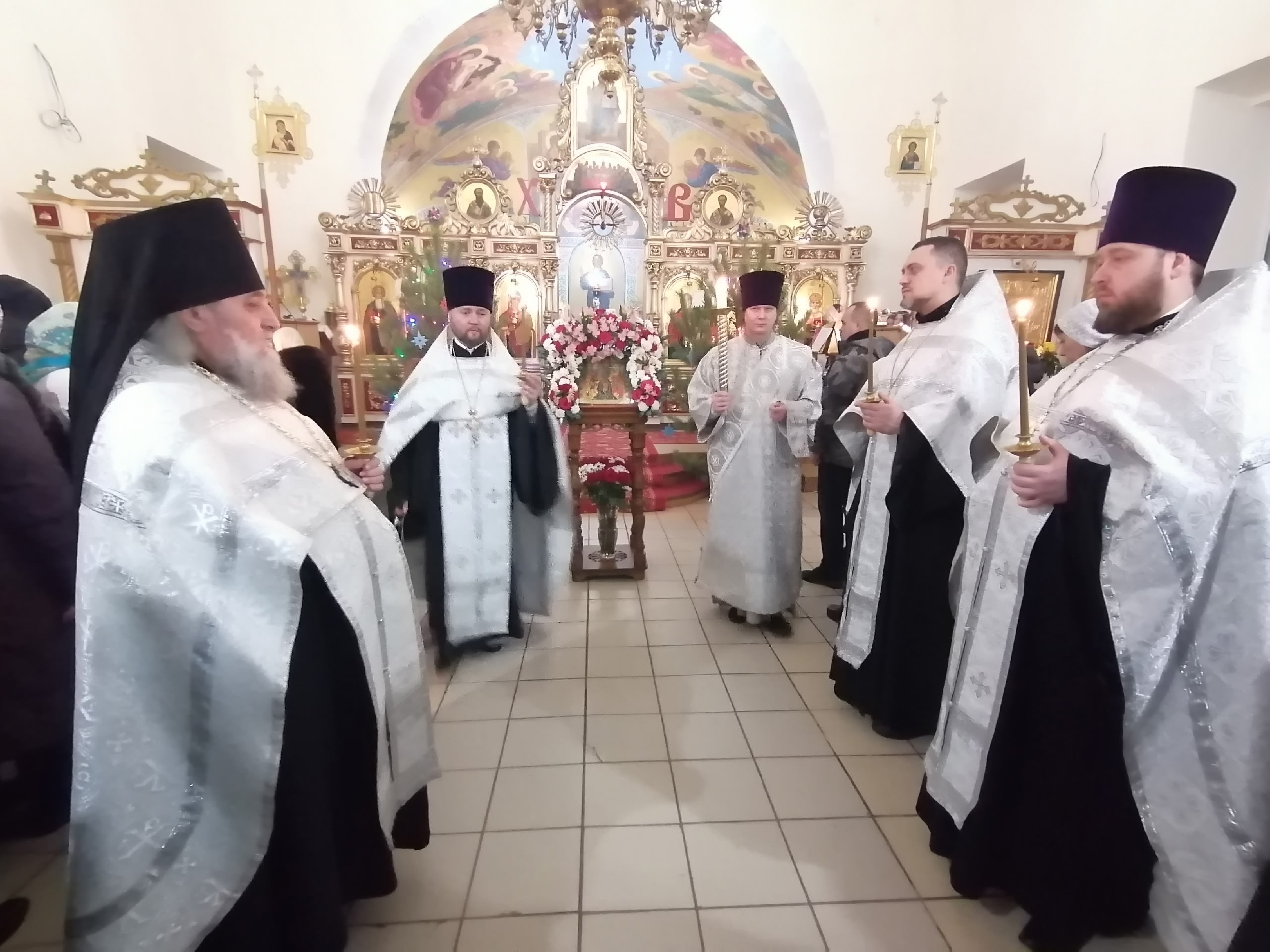 Всенощное бдение в канун Крещения Господня