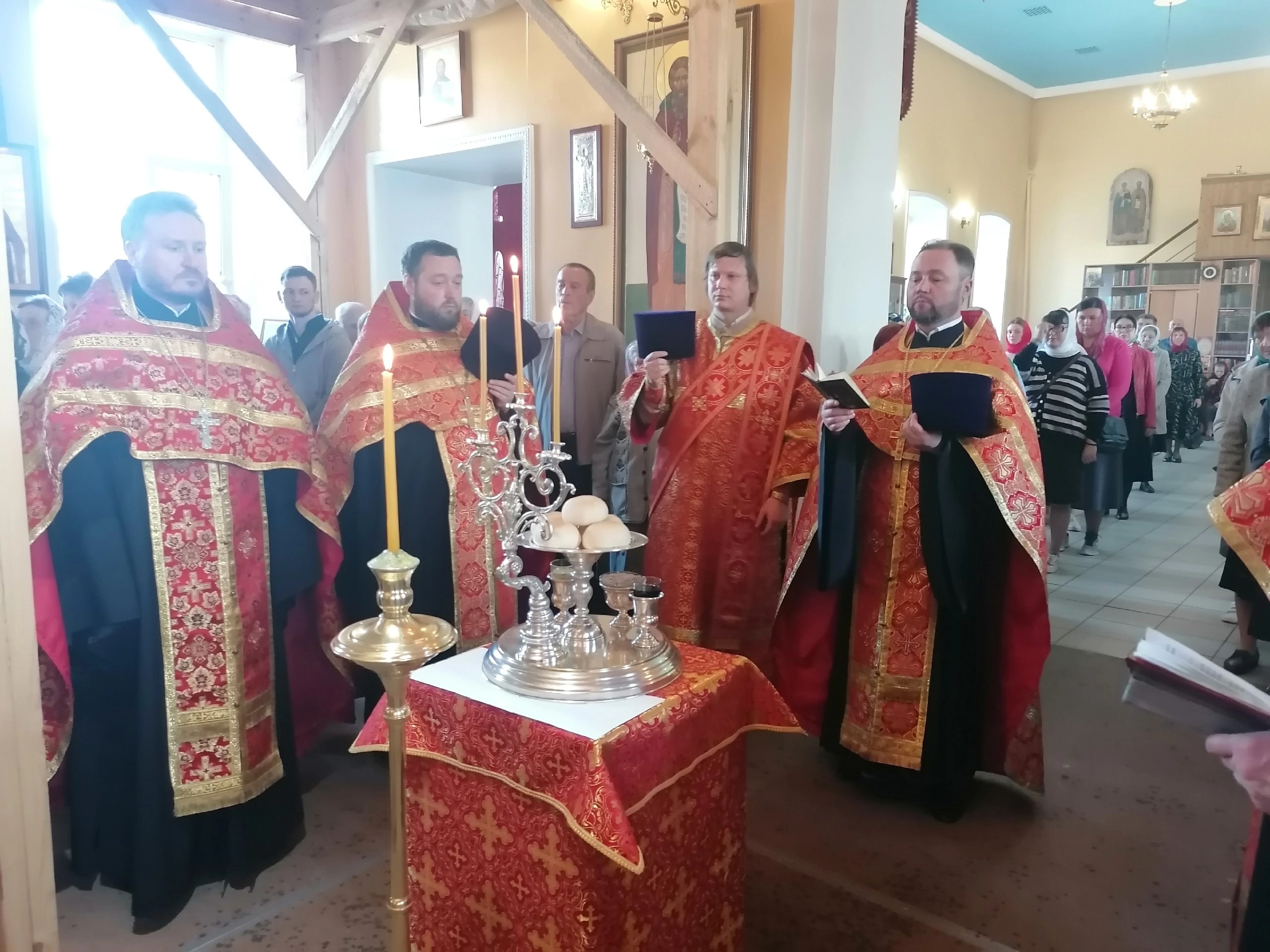 Всенощное бдение в канун престольного праздника нашего храма 