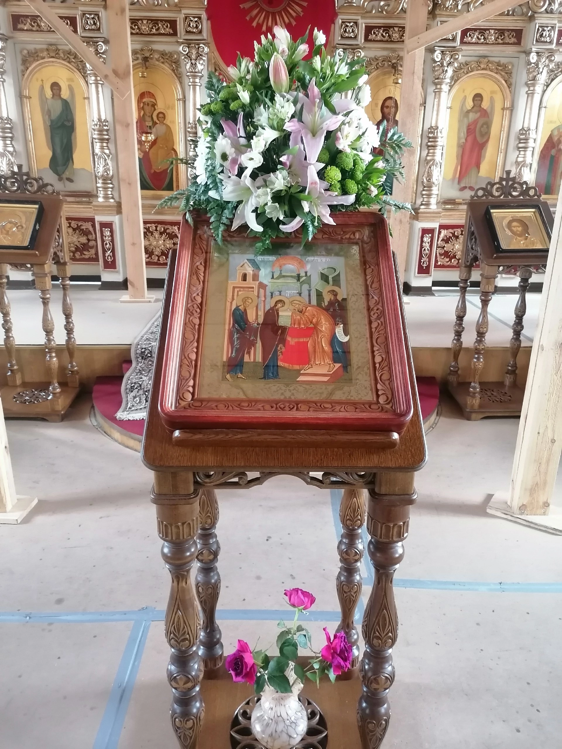 Всенощное бдение в канун праздника Сретение Господне