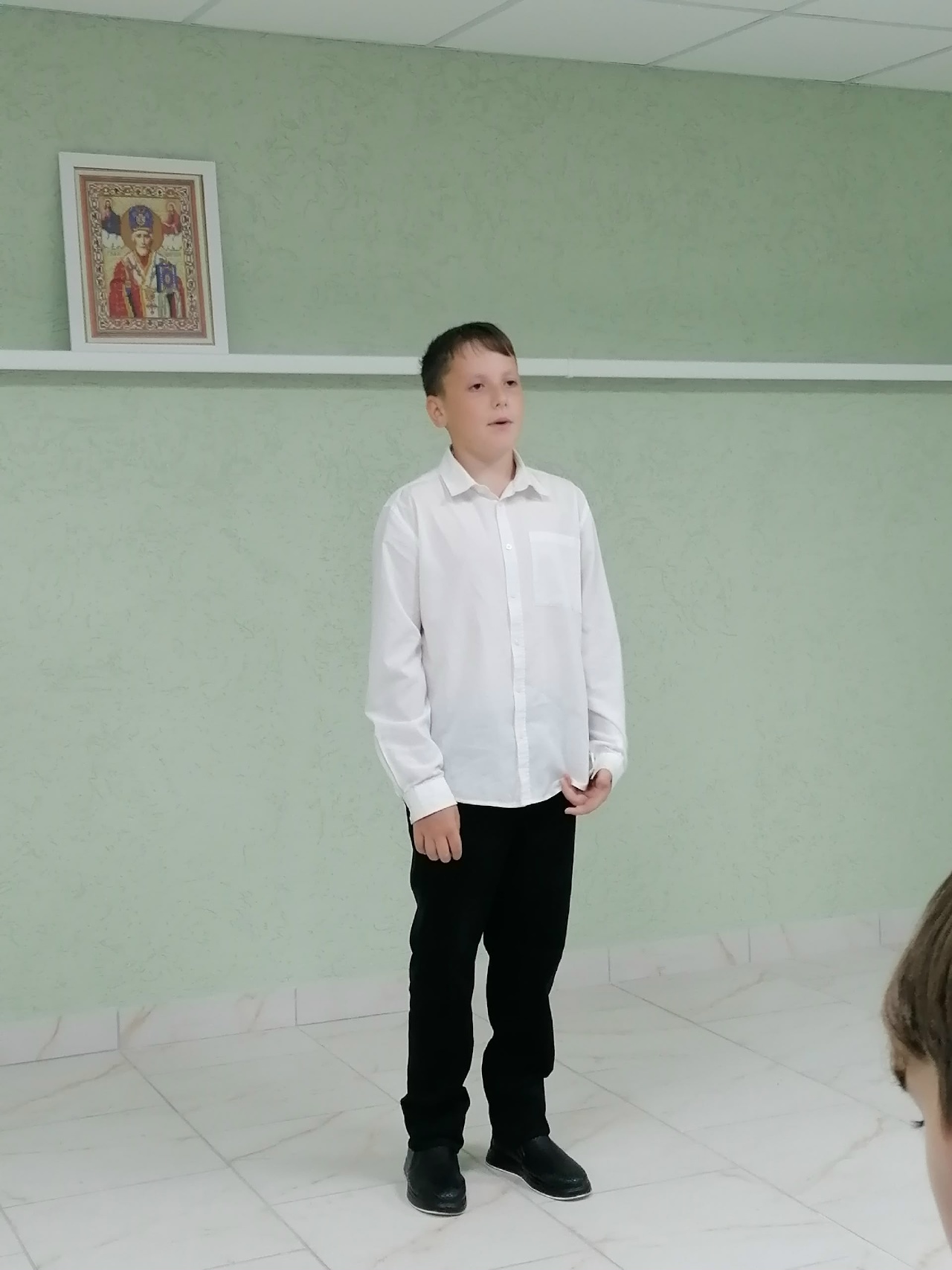 Молодёжное общество нашего храма приняло участие в творческой встрече