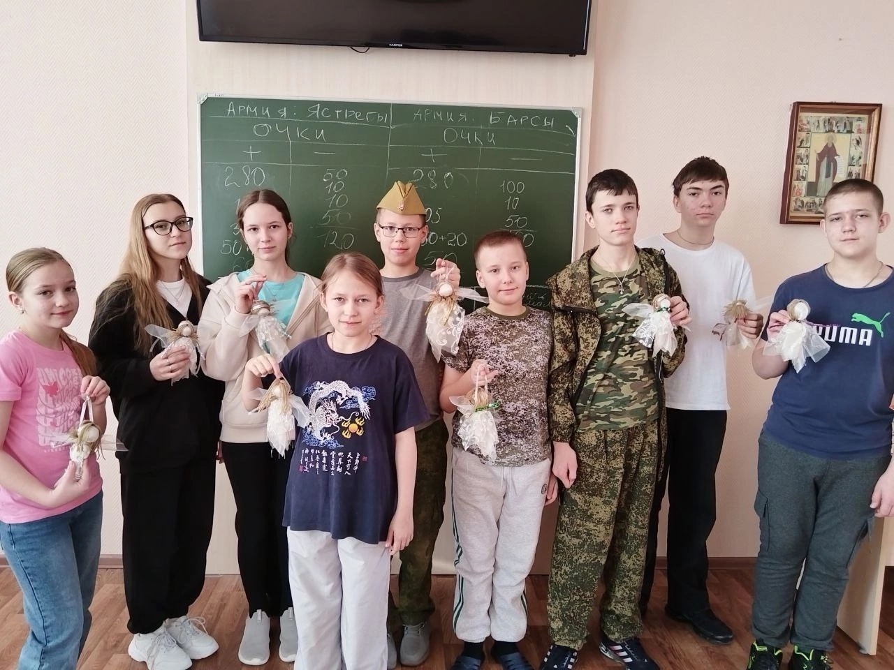  Воспитанники воскресной школы участвовали зимнем лагере «Накануне Рождества»