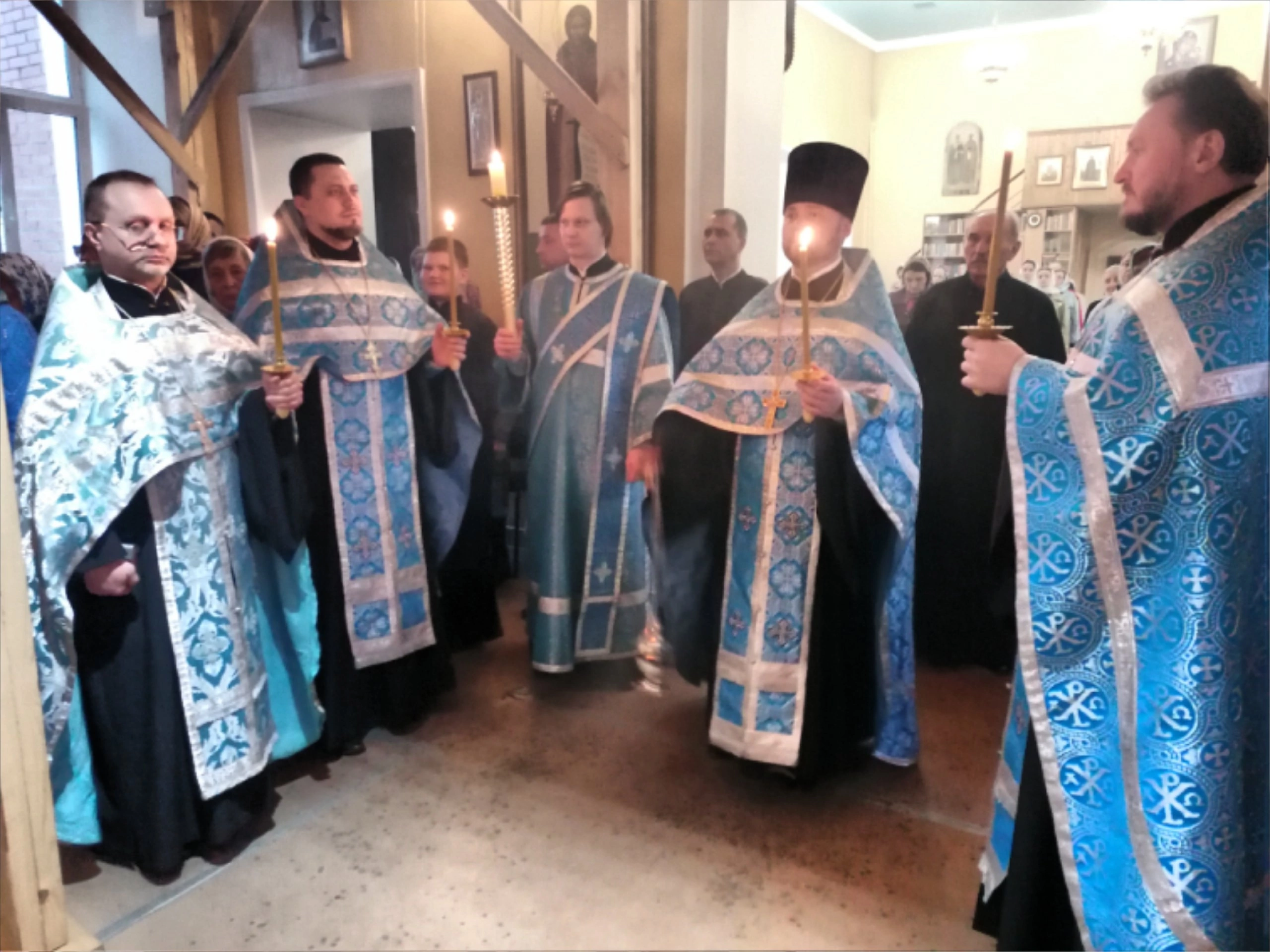 Всенощное бдение в канун праздника Благовещения Богородицы