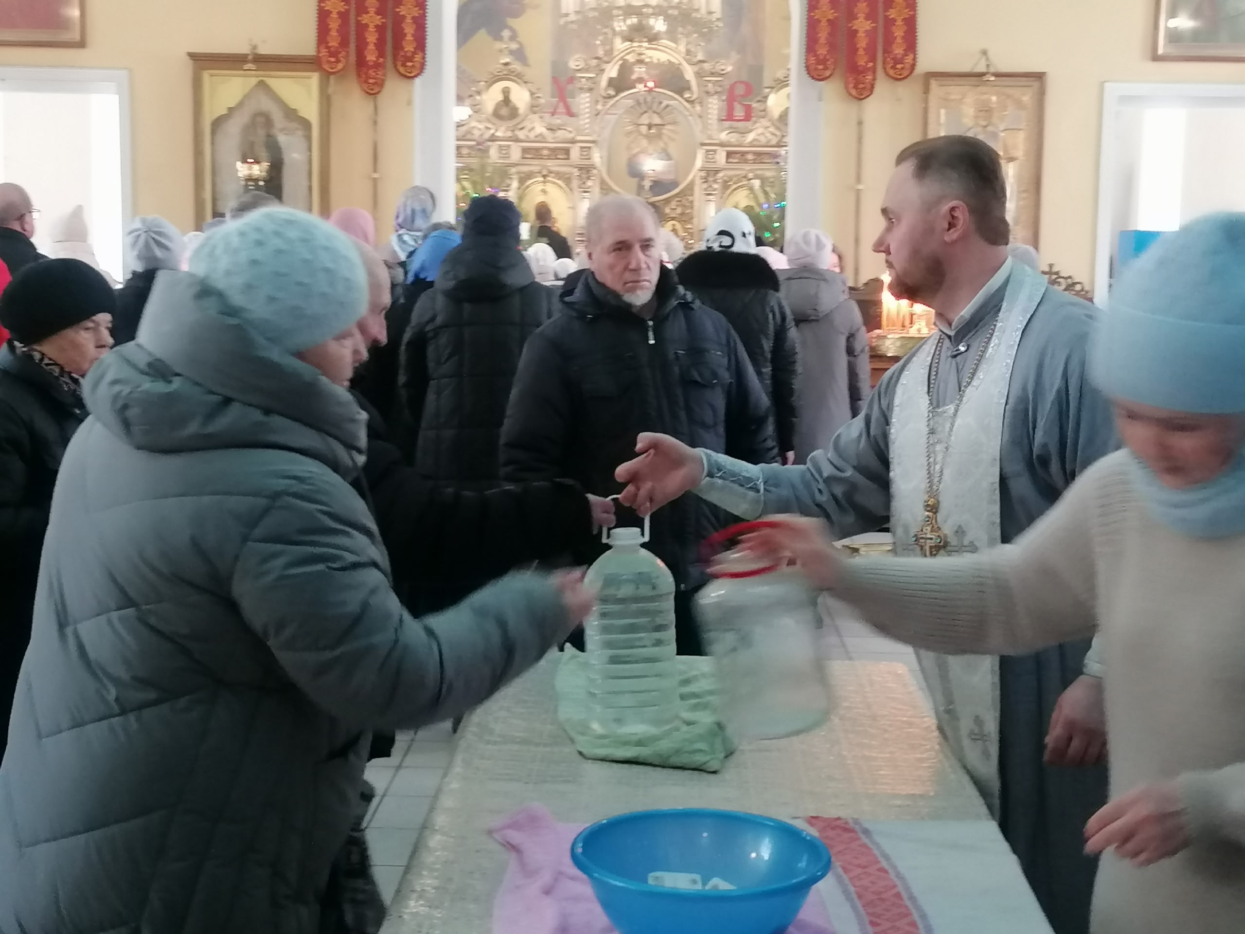 Празднование Крещение Господне