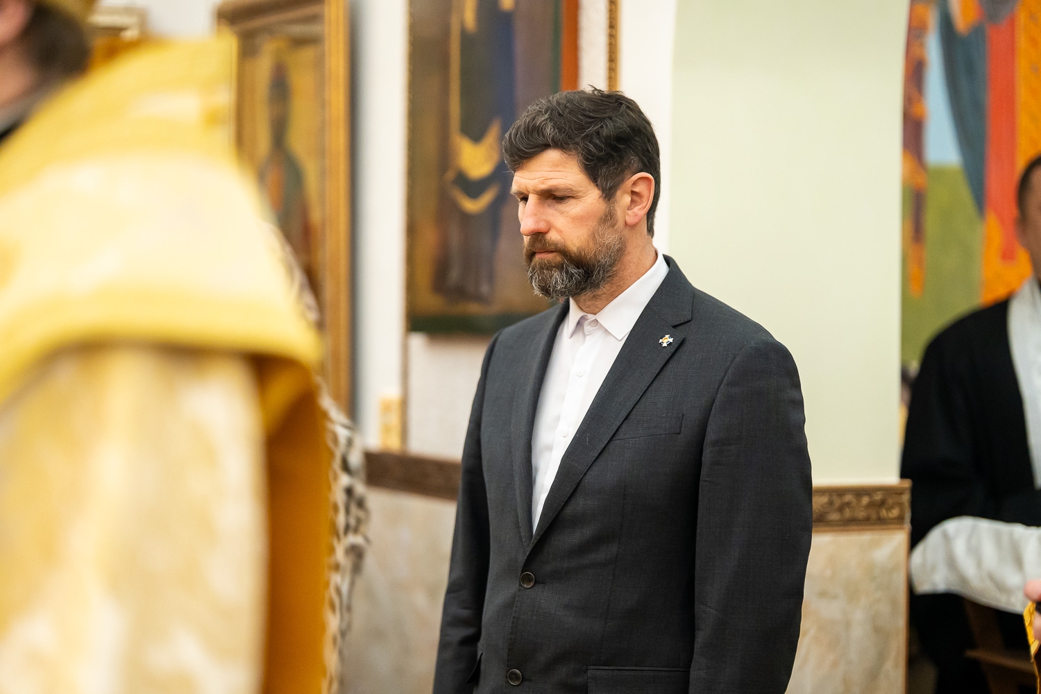 Митрополит Пензенский и Нижнеломовский Серафим совершил литургию в Троицком храме в Камайке