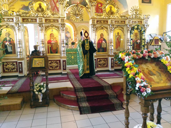 Всенощное бдение накануне дня святой Троицы