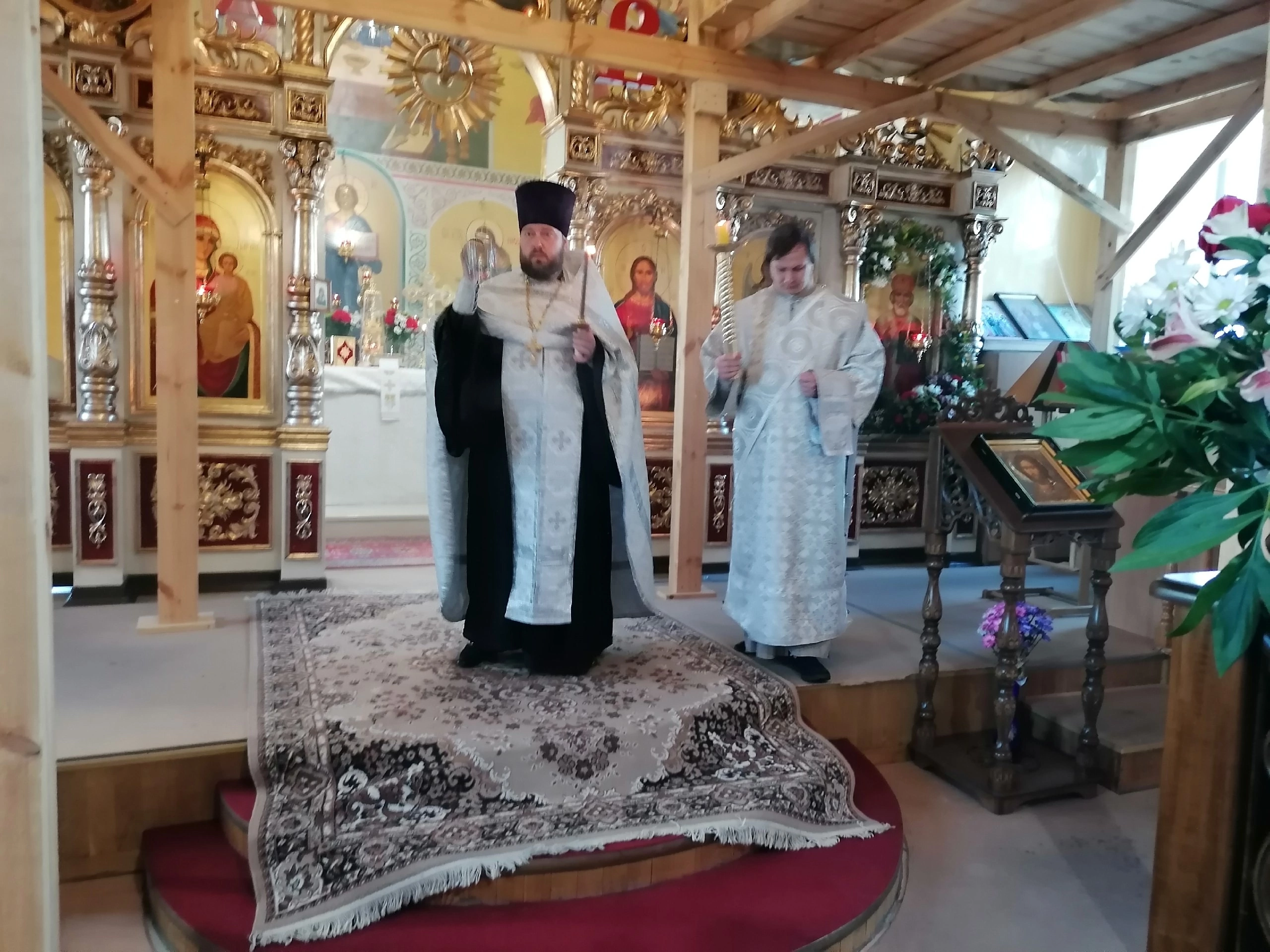 Всенощное бдение в канун праздника Вознесения Господня 