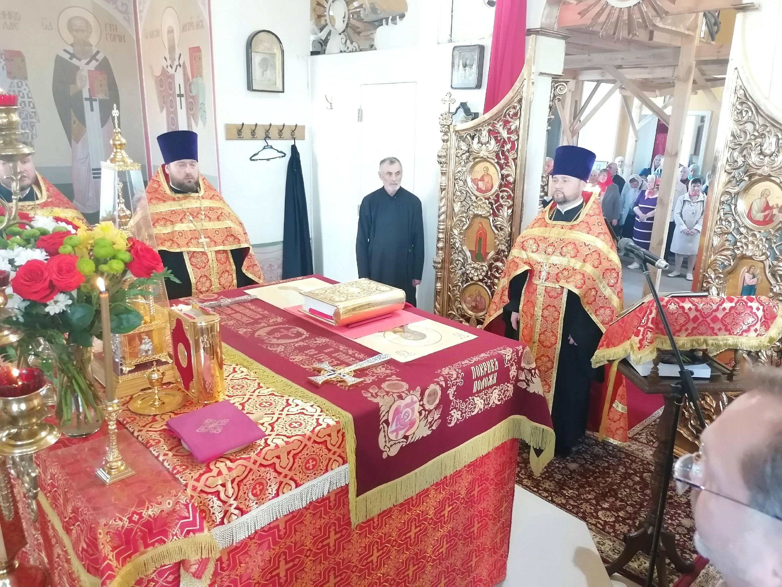 Всенощное бдение в канун престольного праздника нашего храма 