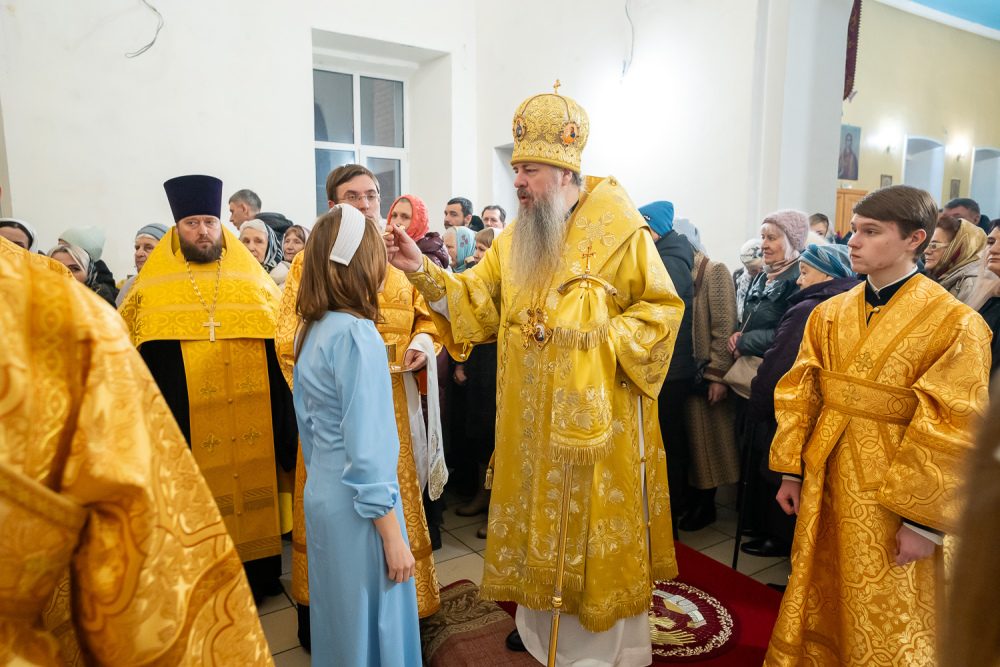 В канун престольного праздника митрополит Серафим совершил всенощное бдение в нашем храме