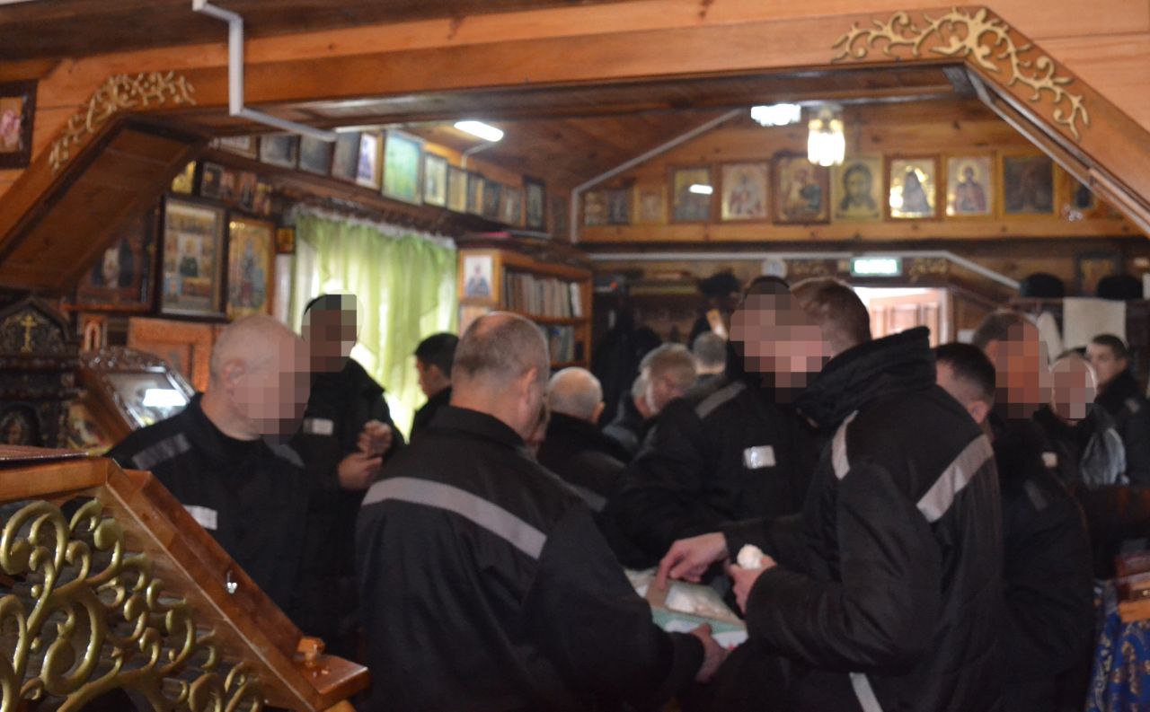 Протоиерей Антоний Шварёв поздравил осужденных ИК-7 с Рождеством Христовым