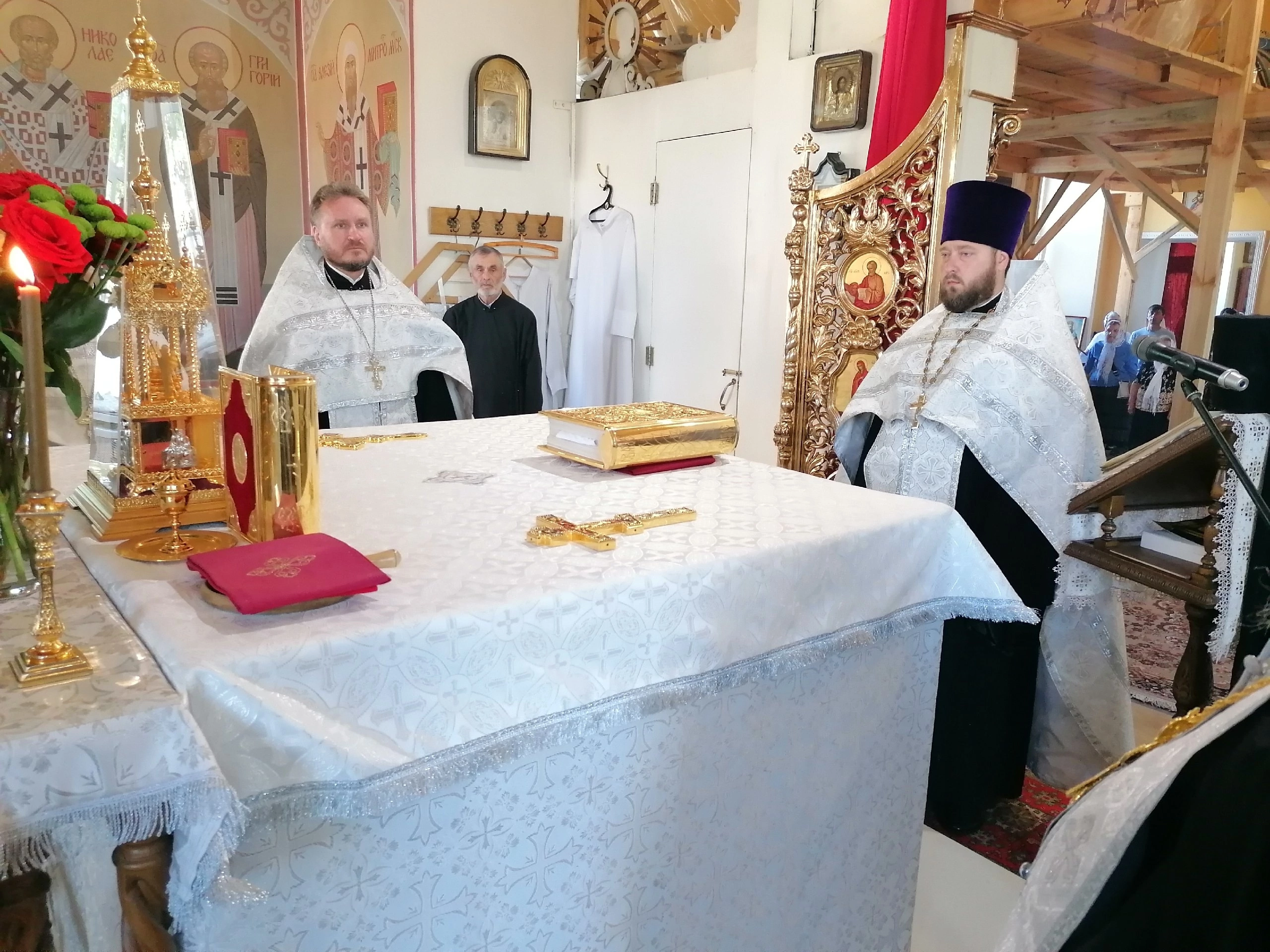 Всенощное бдение в канун праздника Вознесения Господня 