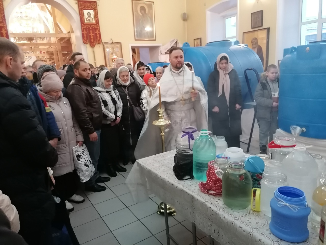 Празднование Крещение Господне