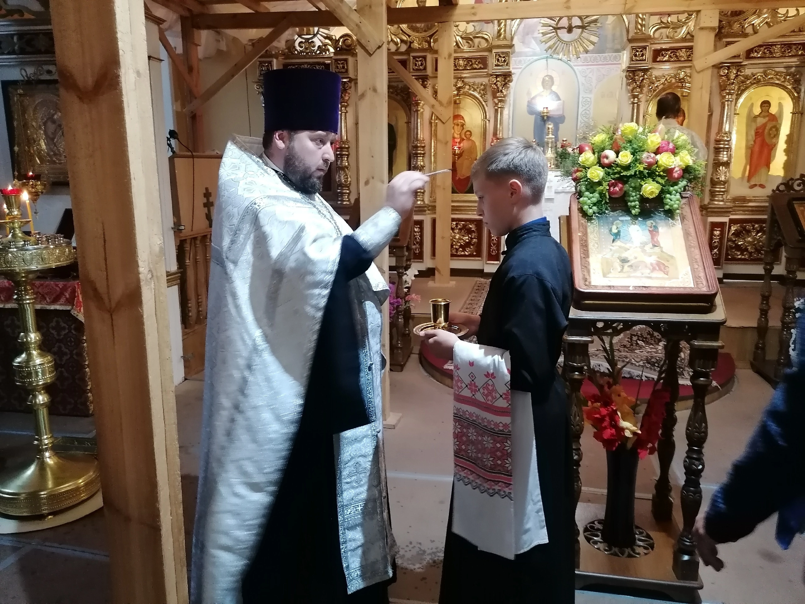 Всенощное бдение накануне праздника Преображения Господня