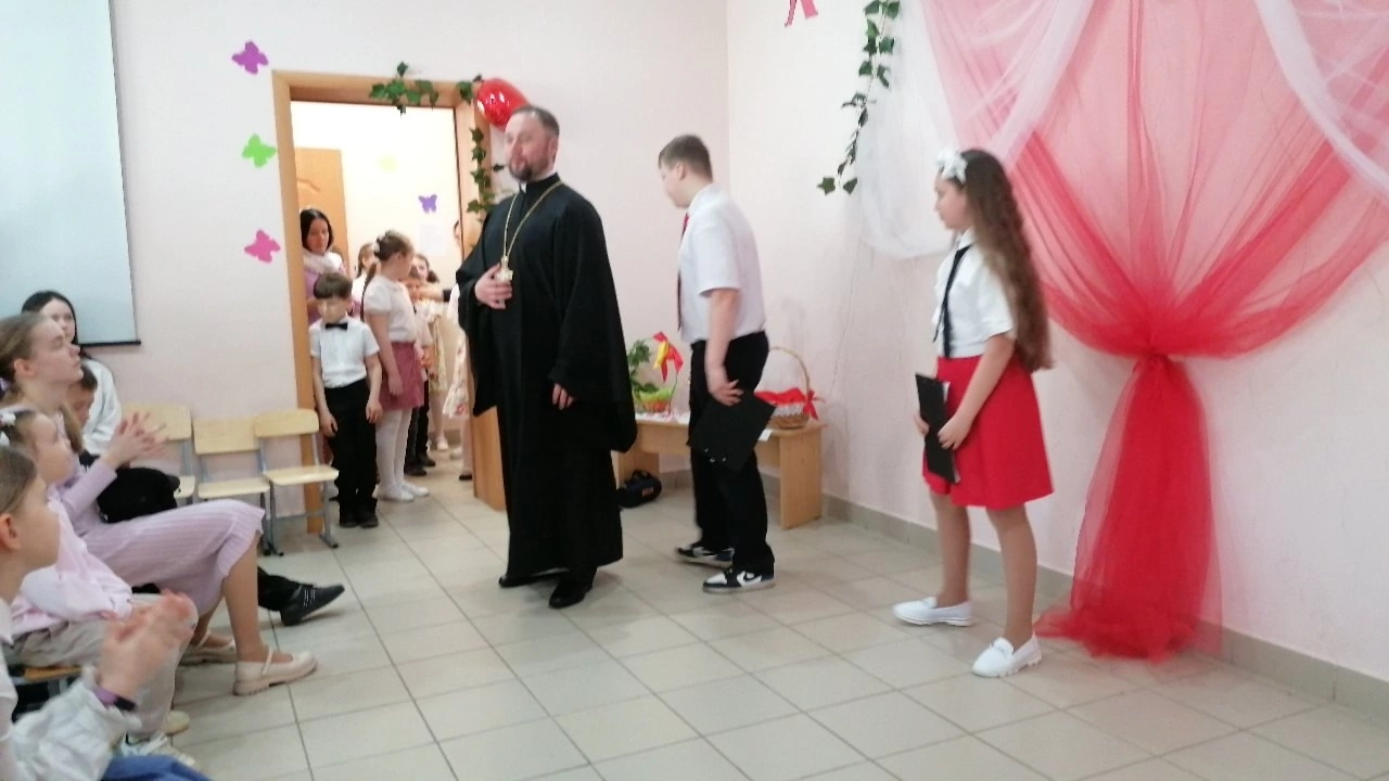 В воскресной школе Никольского храма г.Пензы состоялся Пасхальный утренник