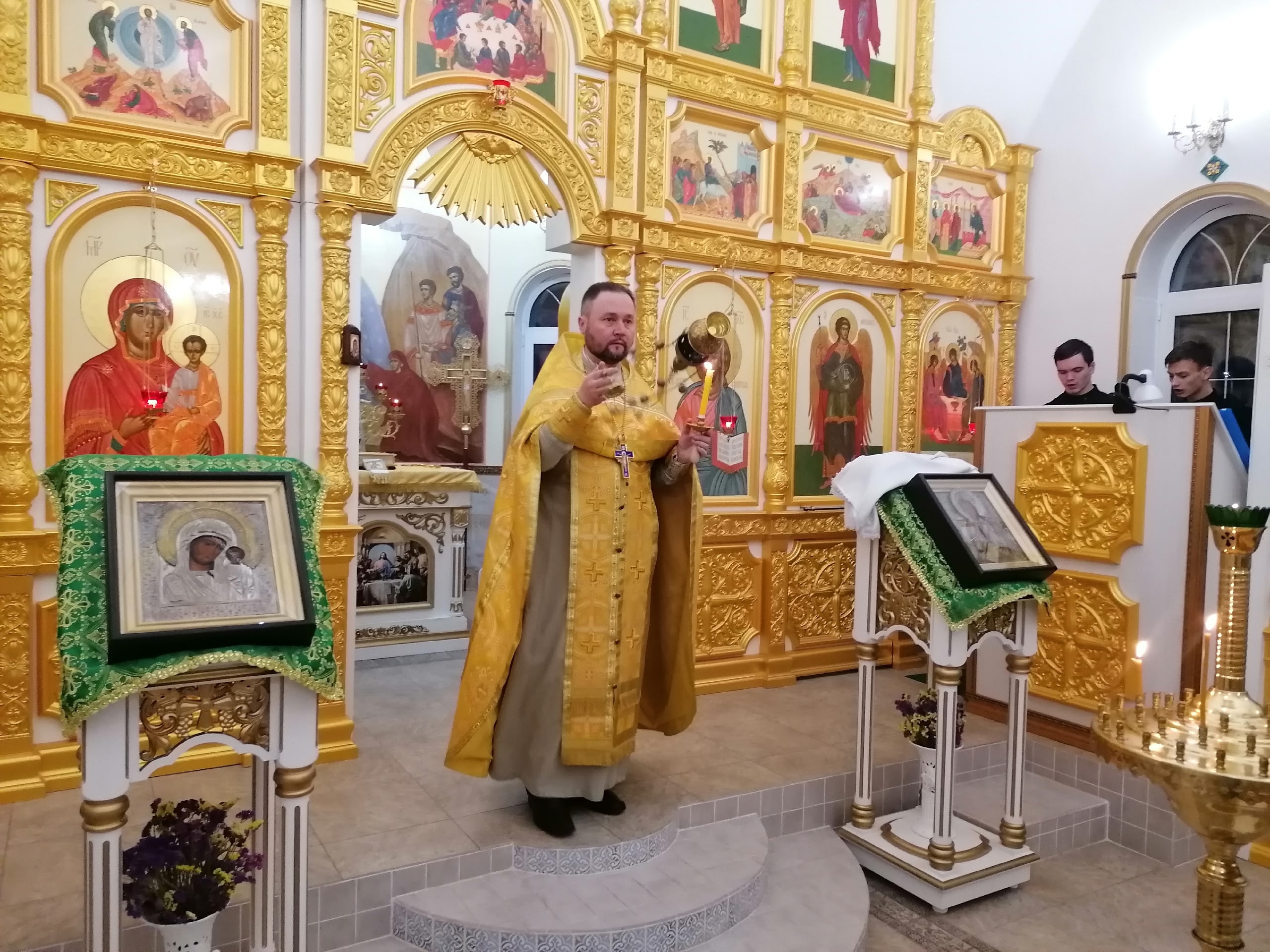 Всенощное бдение в канун Недели 28-ой по Пятидесятнице