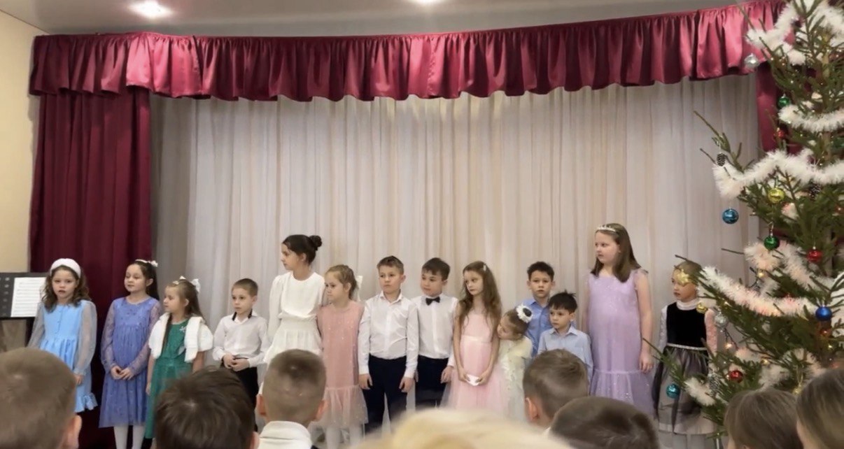 Рождественский утренник в воскресной школе нашего храма