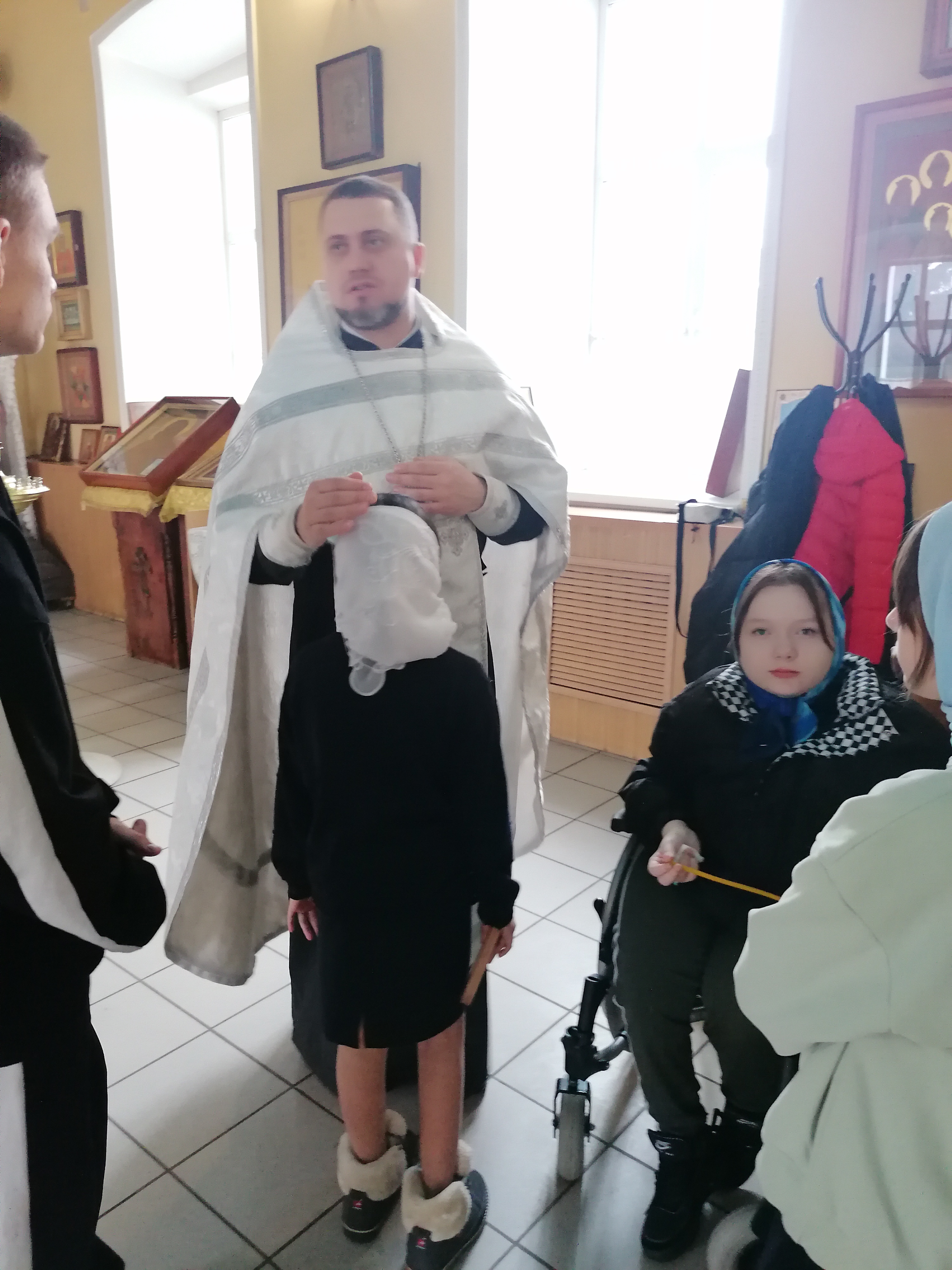 Состоялась духовно-просветительская встреча детей со священником