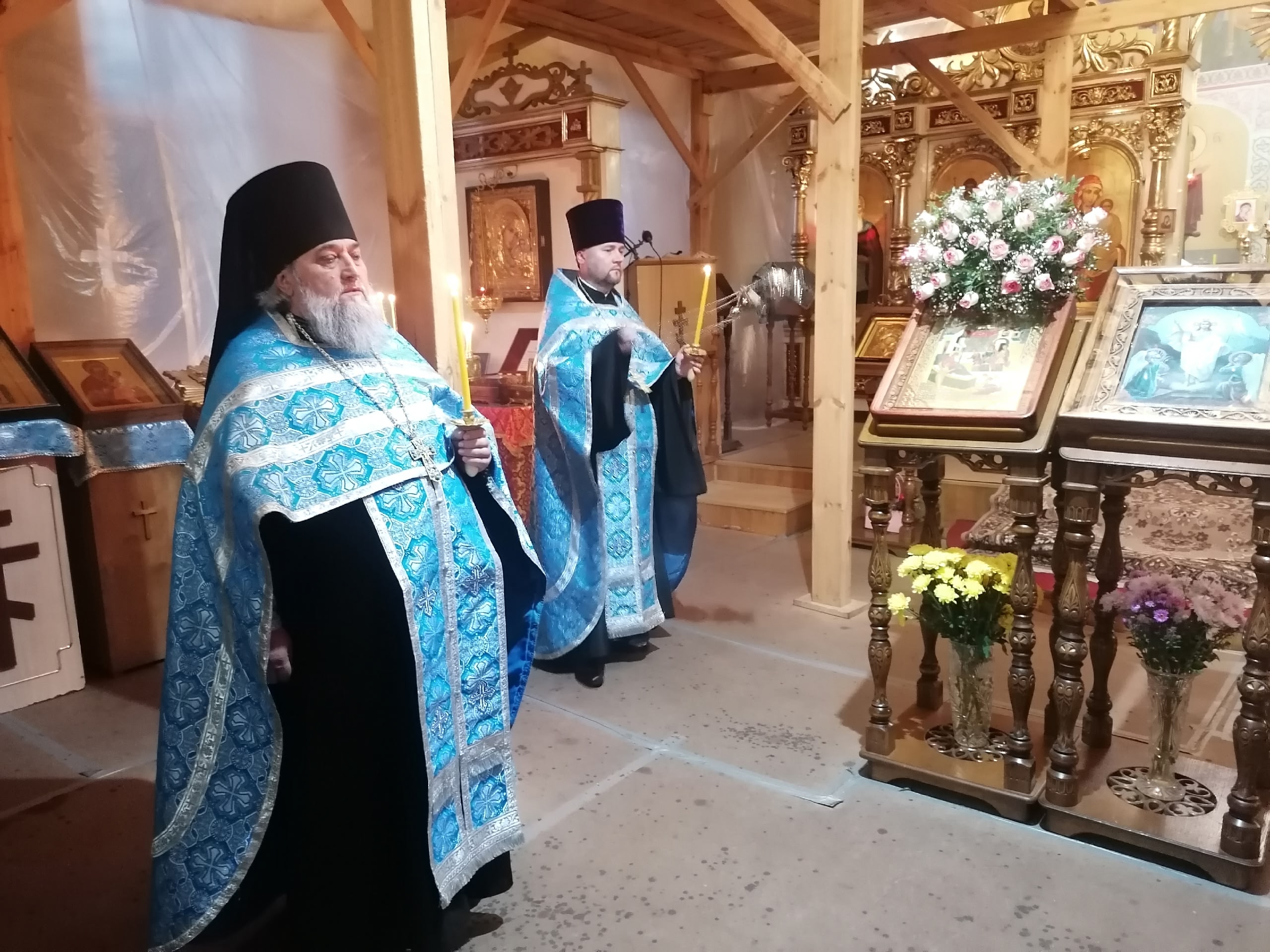 Всенощное бдение в канун праздника Рождества Пресвятой Богородицы