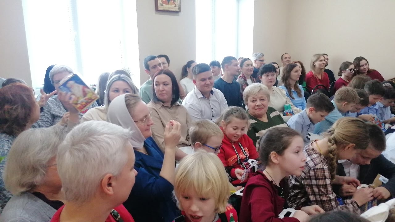 Рождественский утренник в воскресной школе нашего храма