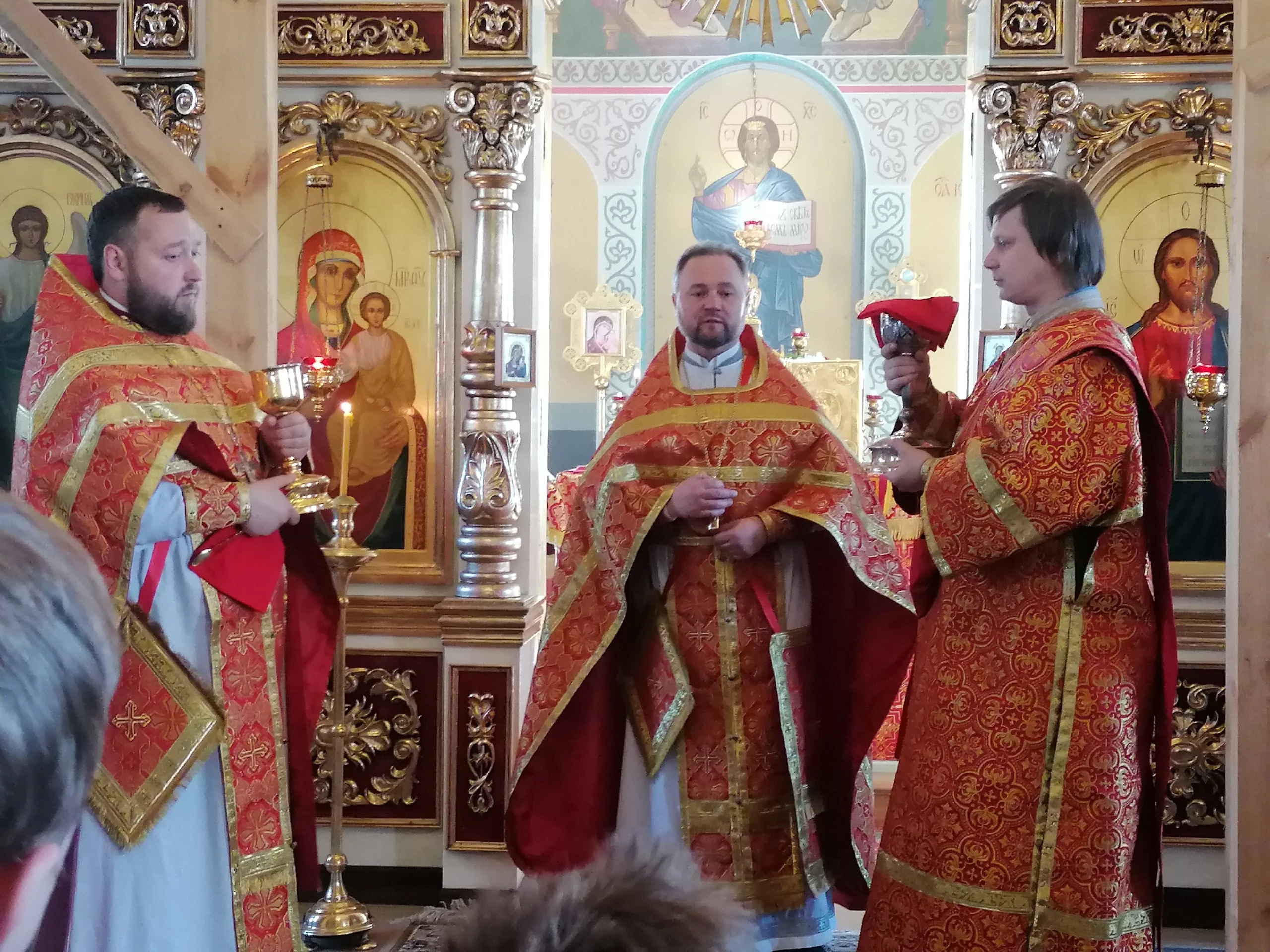 Богослужения в Неделю о слепом 