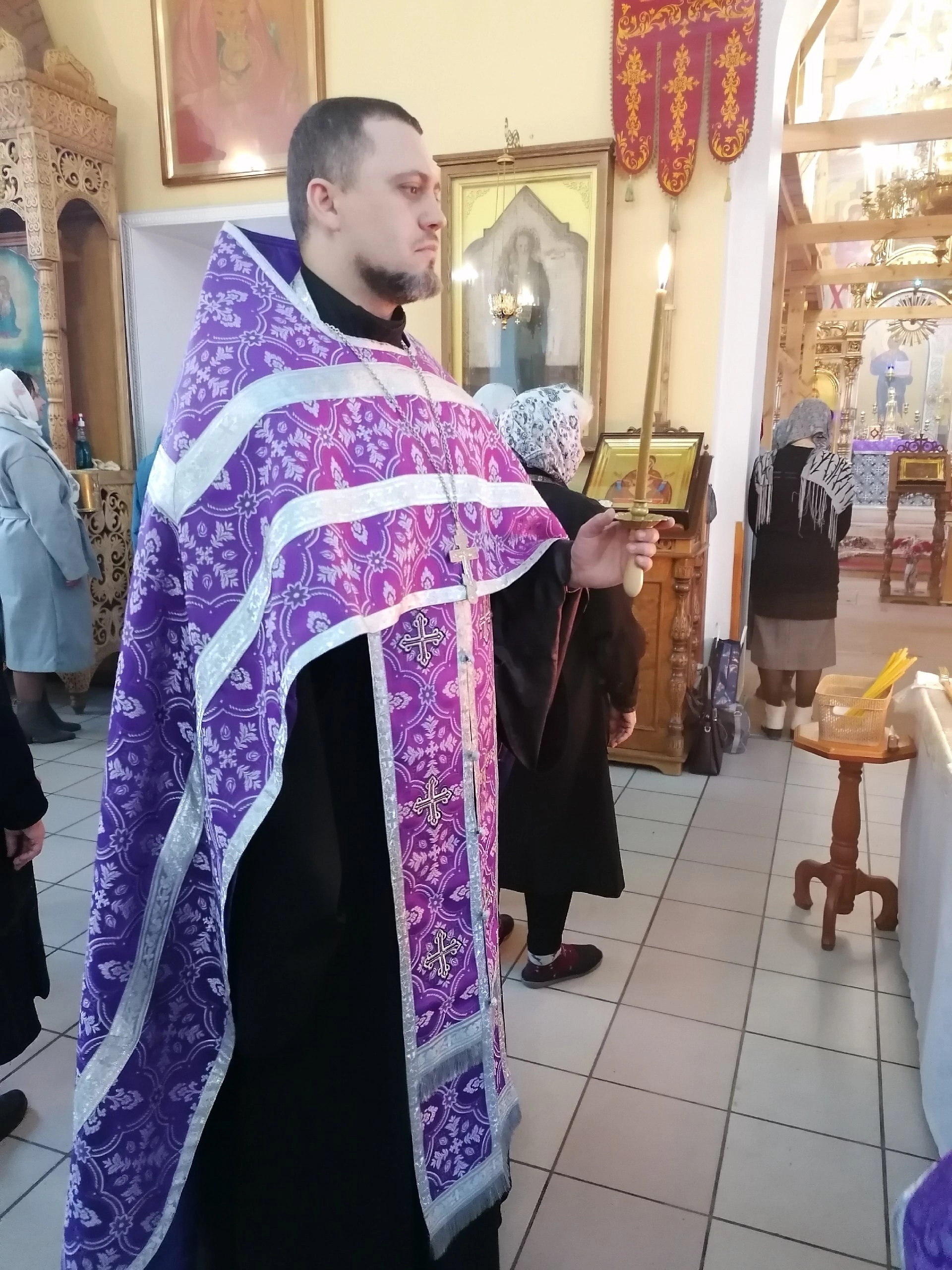 Вечернее богослужение в канун родительской субботы