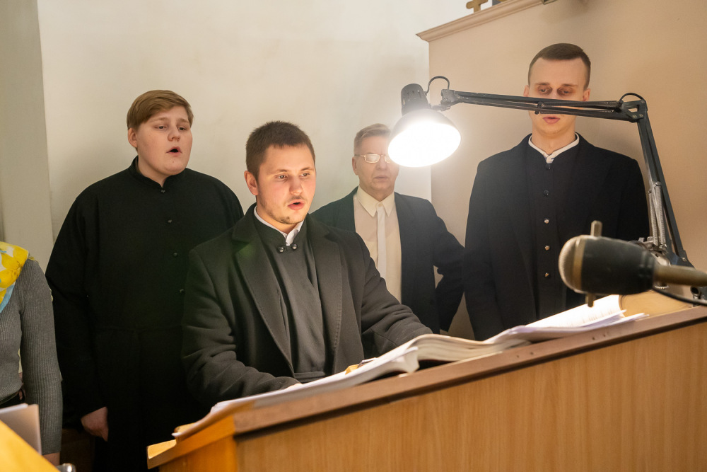 В канун престольного праздника митрополит Серафим совершил всенощное бдение в нашем храме